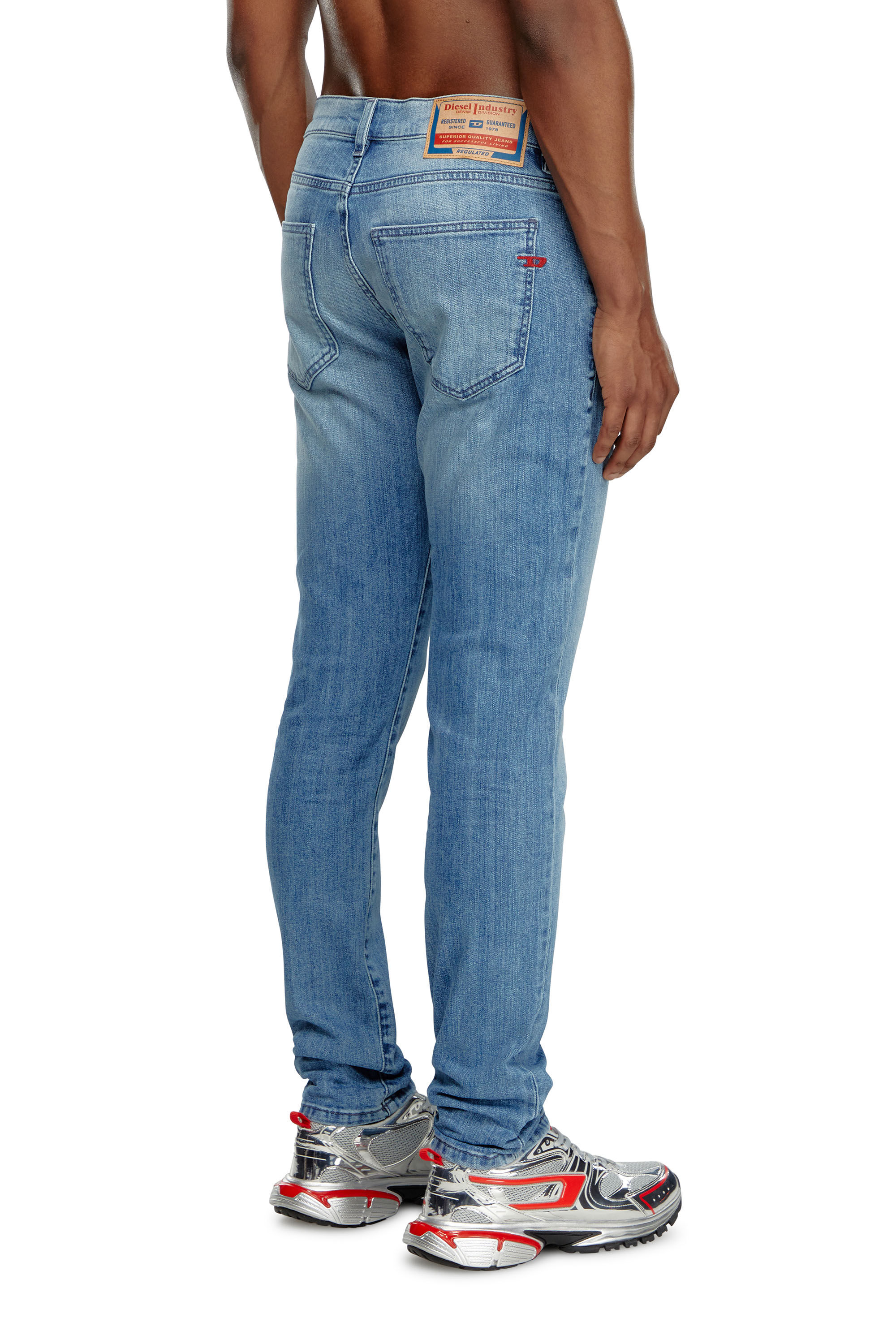 Diesel - Herren Slim Jeans 2019 D-Strukt 0GRDI, Hellblau - 4