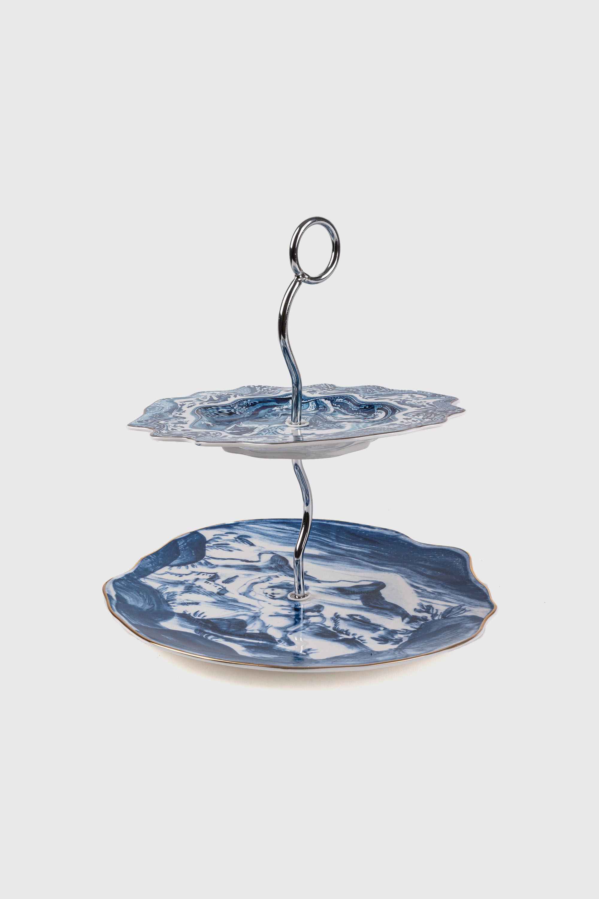 Diesel - 11278 CAKE STAND ACID TEA, Unisex Kuchenstand in Weiss/Blau - 1