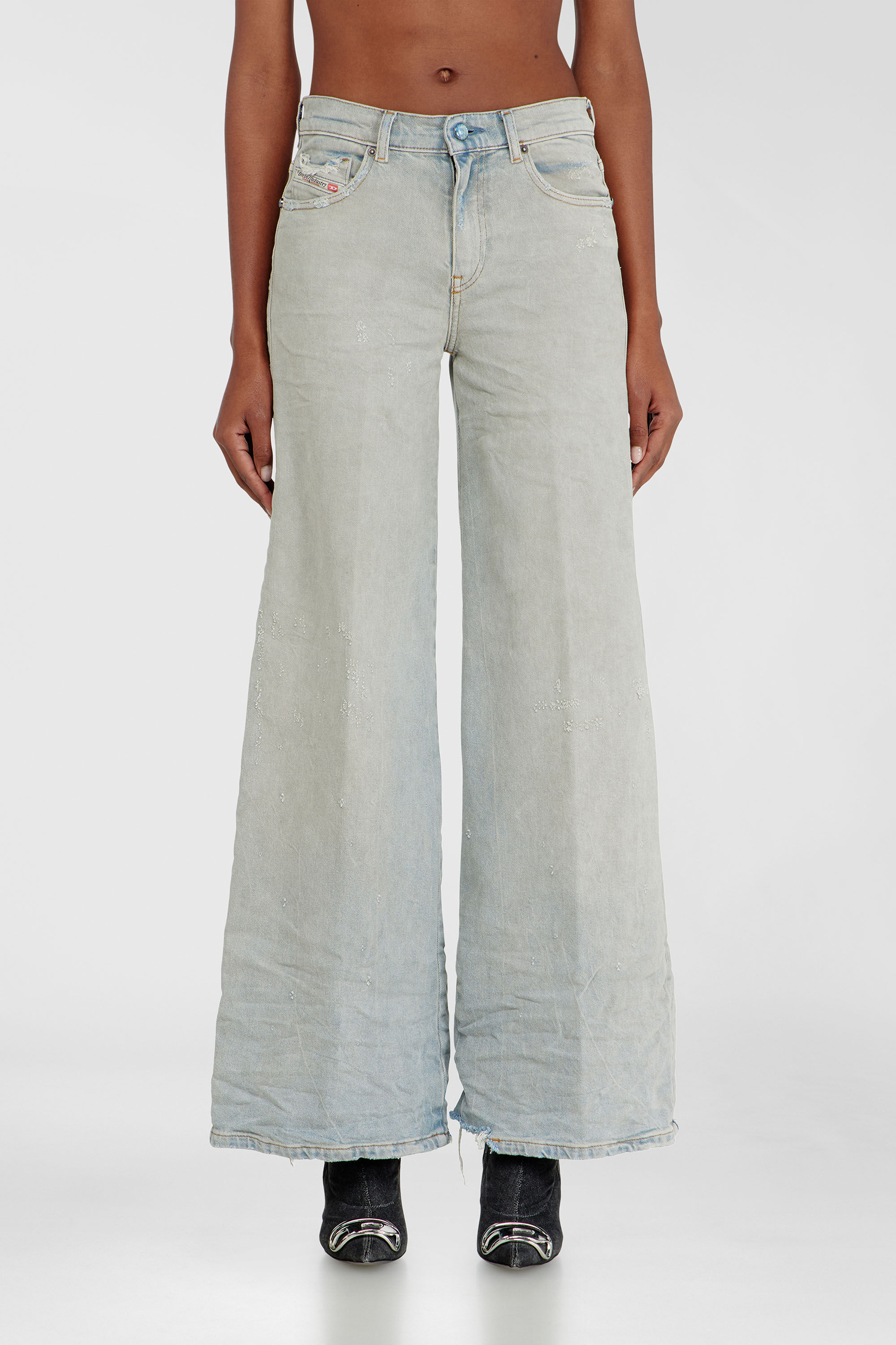 Diesel - Damen Flare Jeans 1978 D-Akemi 09N47, Hellblau - 2