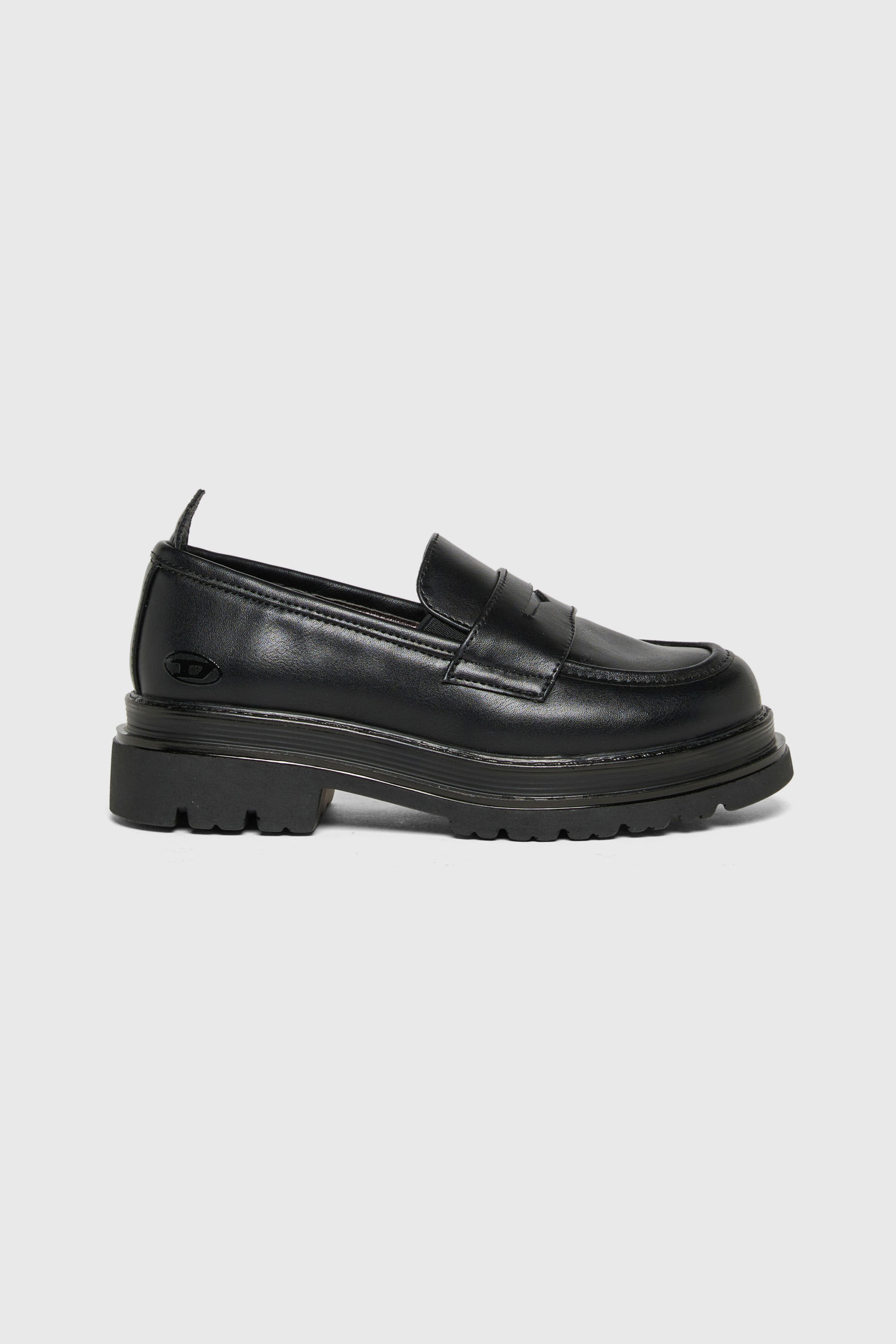 Diesel - D-SLAWEU, Unisex D-Slaweu - Loafer mit profilierter Sohle in Schwarz - 1