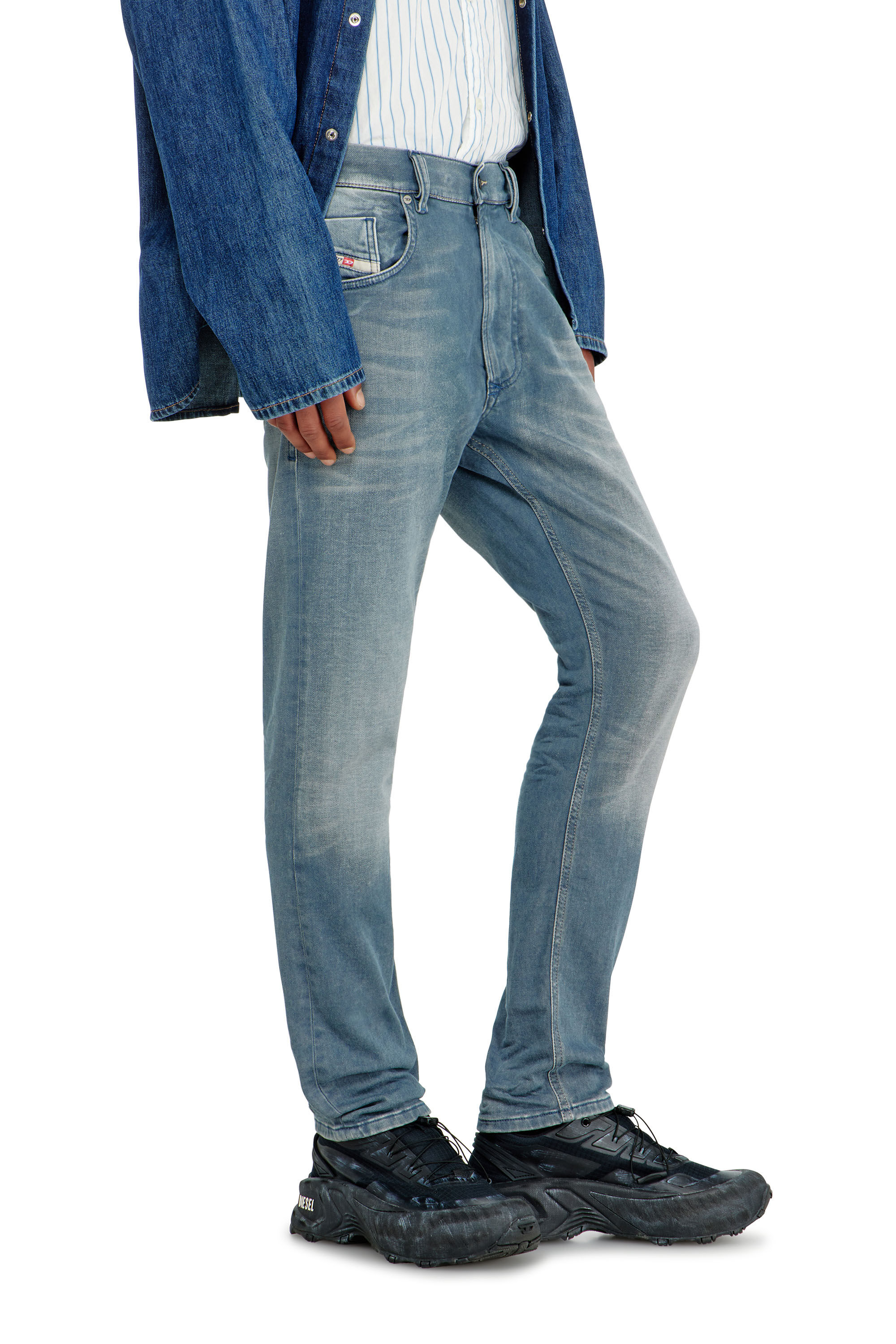 Diesel - Herren Regular 2032 D-Krooley-BW Joggjeans&reg; 09P91, Hellblau - 5