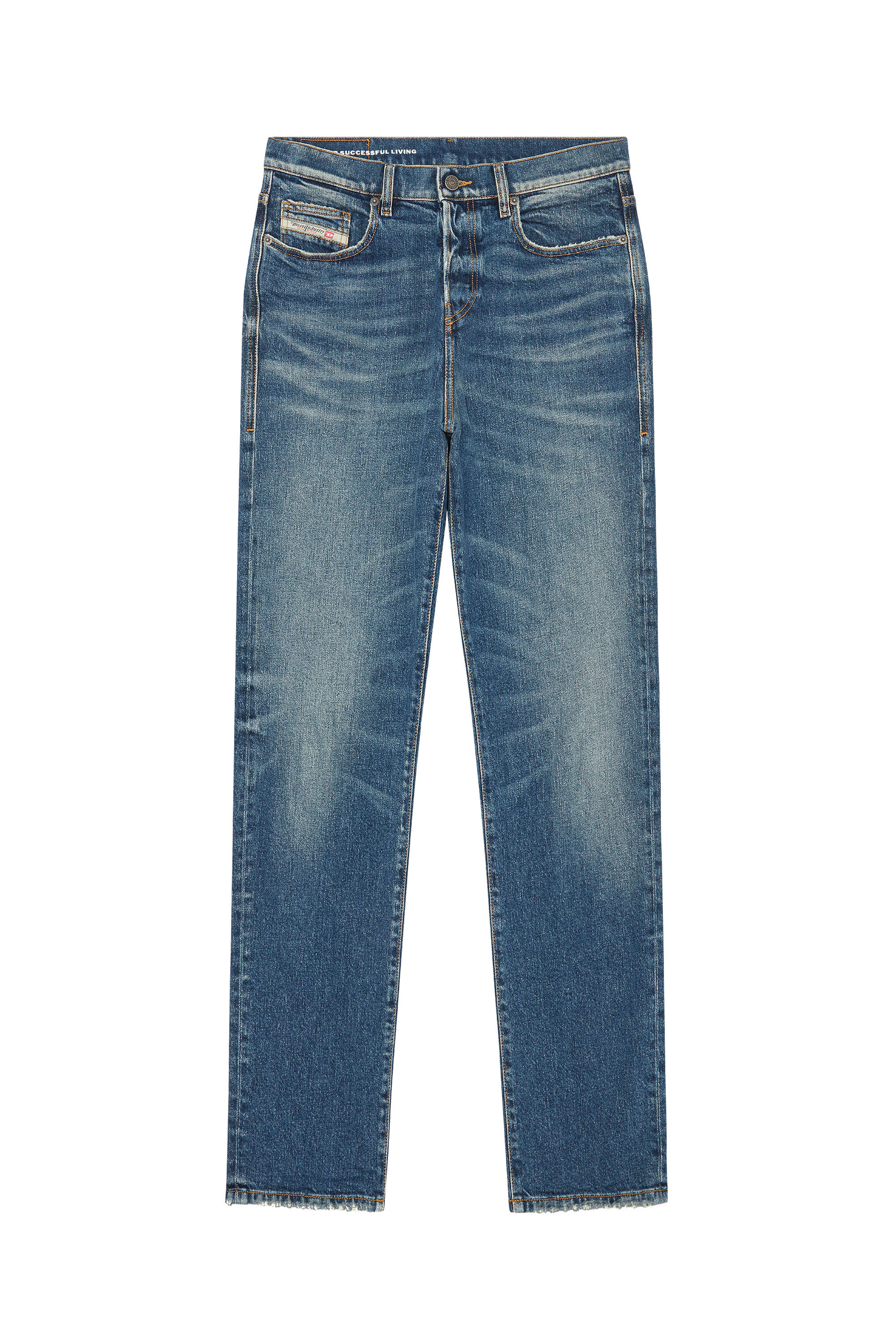 Diesel - Straight Jeans 2020 D-Viker 007L1, Mittelblau - Image 2