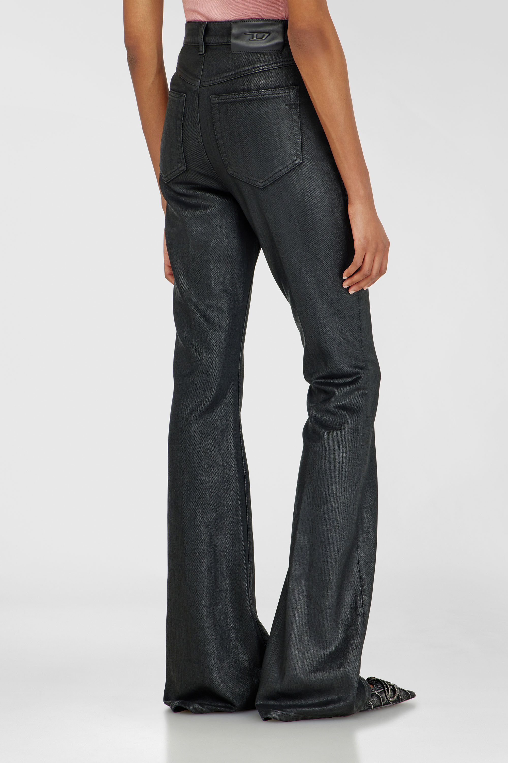 Diesel - Damen Bootcut Jeans 1973 D-Partt 09P78, Schwarz/Dunkelgrau - 5