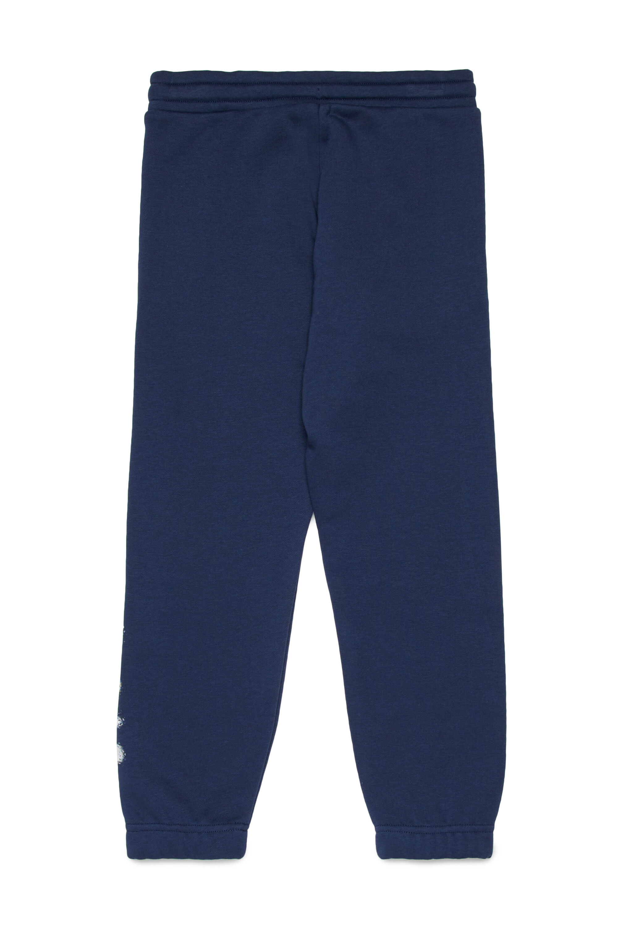 Diesel - PANTLI, Man's Cotton sweatpants with drawstring in Blue - 2