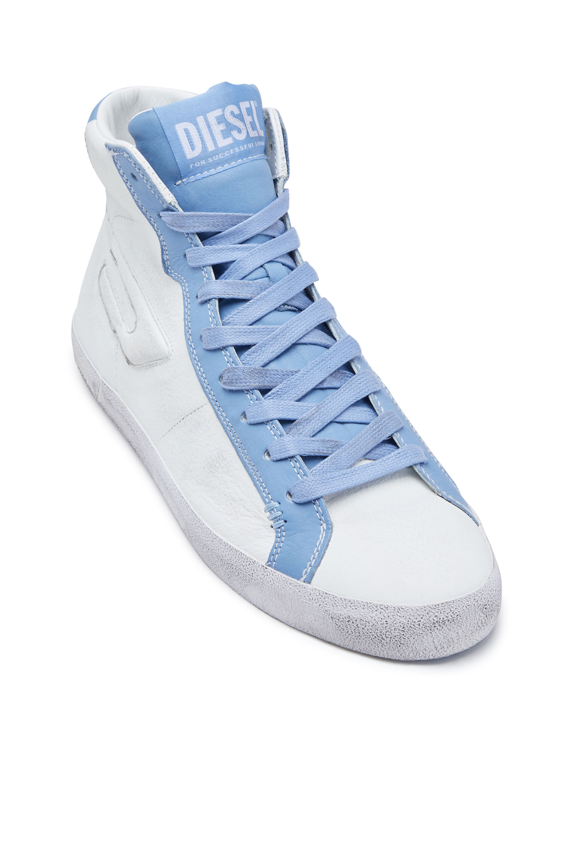 Diesel - S-LEROJI MID X, Blau/Weiss - Image 6