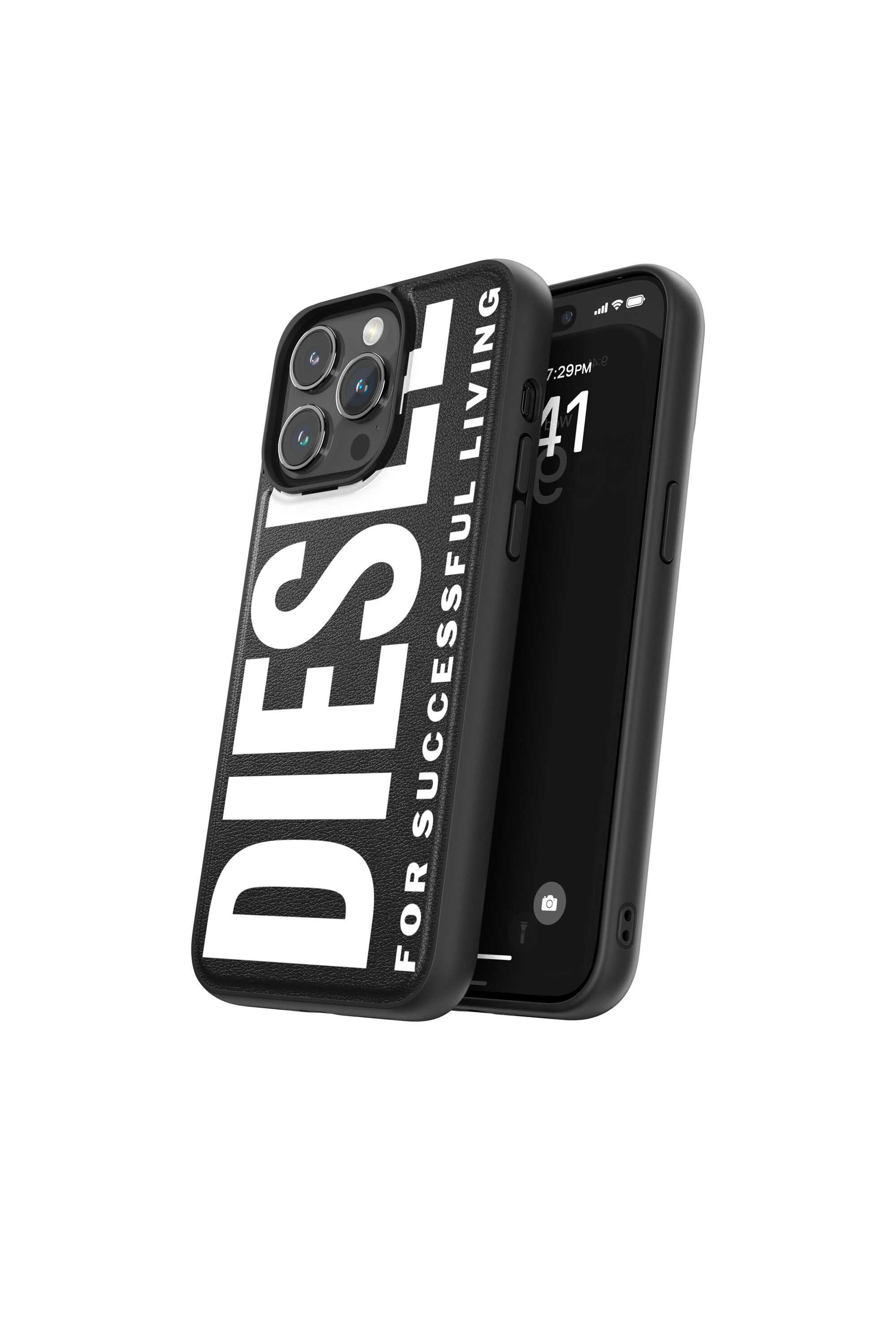 Diesel - 54168 MOULDED CASE, Unisex Handycase iP15 Pro Max in Schwarz - 3