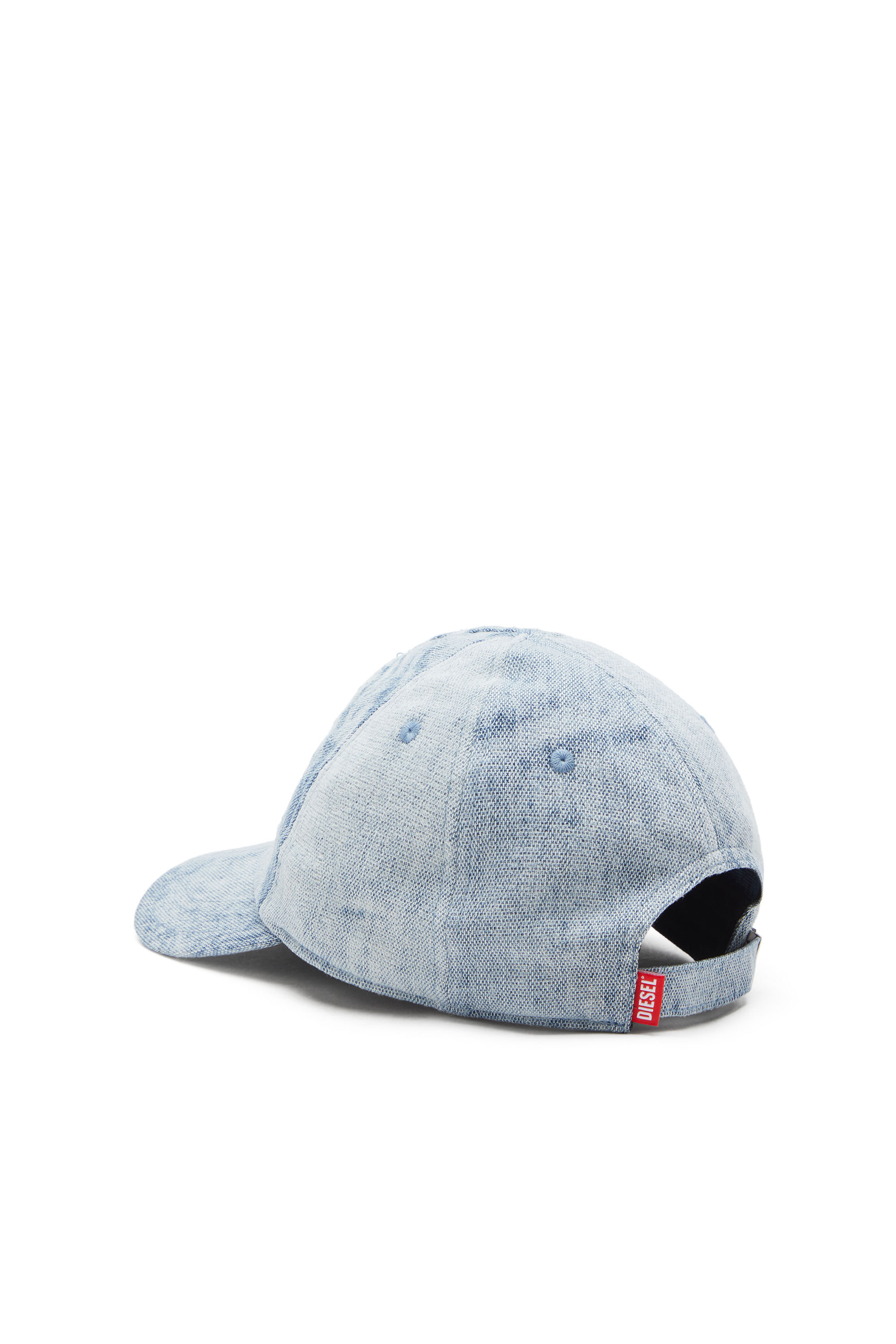 Diesel - C-FEEL, Herren Baseball cap with denim treatment in Hellblau - 2