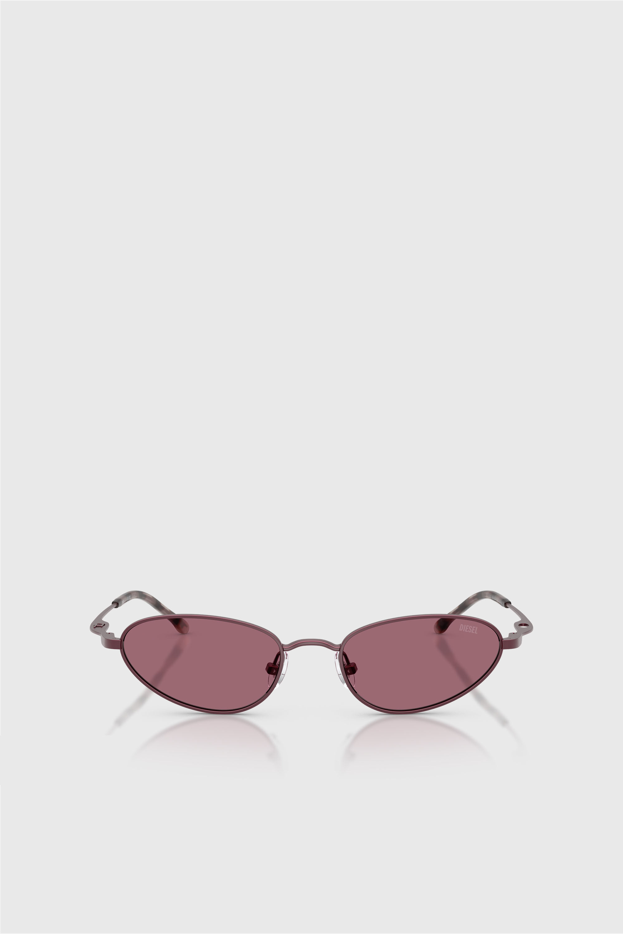 Diesel - 0DL1024T, Unisex's Pilot Sunglasses in Violet - 1