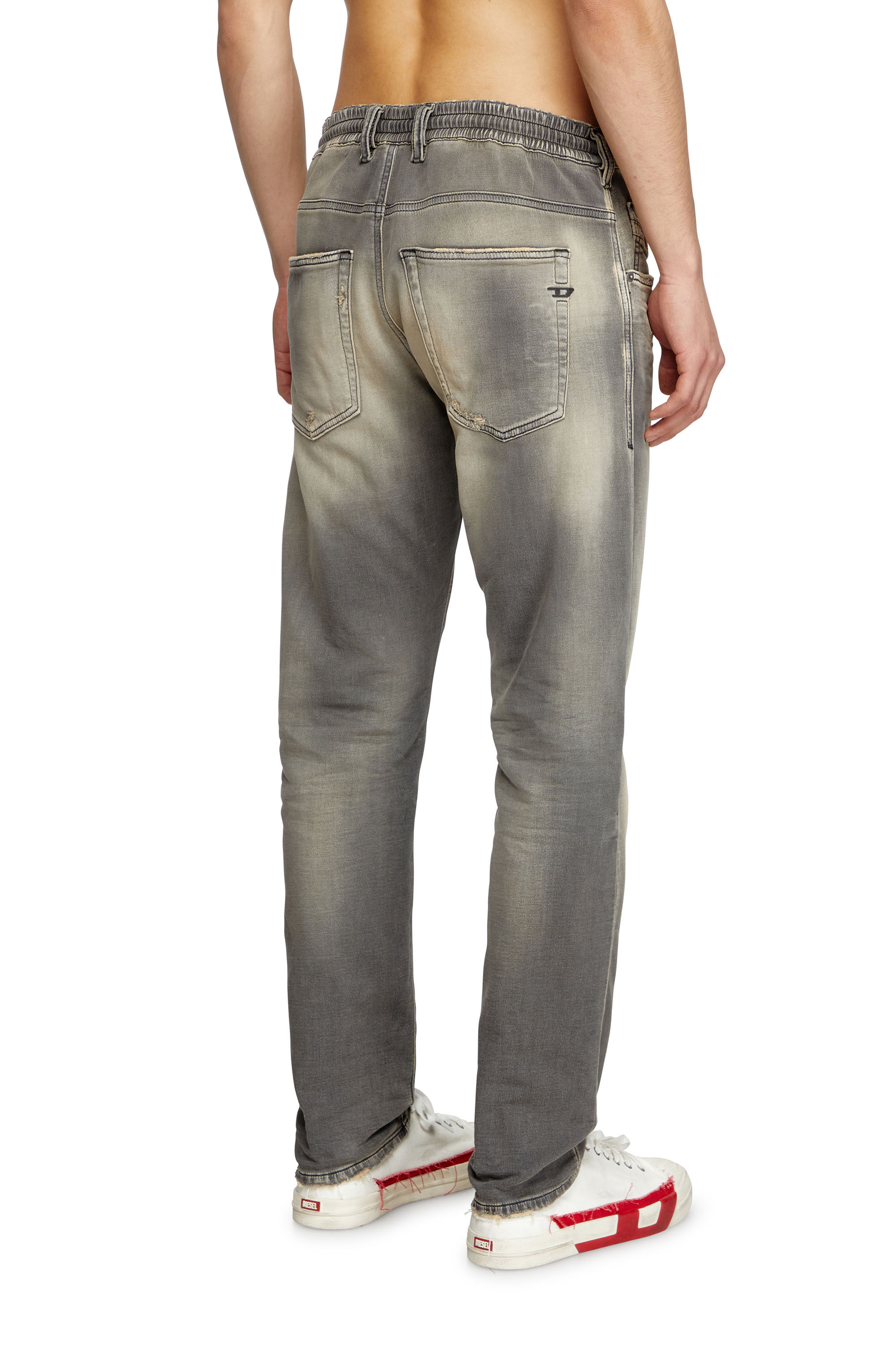 Diesel - Herren Regular 2030 D-Krooley Joggjeans® 068PF, Hellgrau - 4
