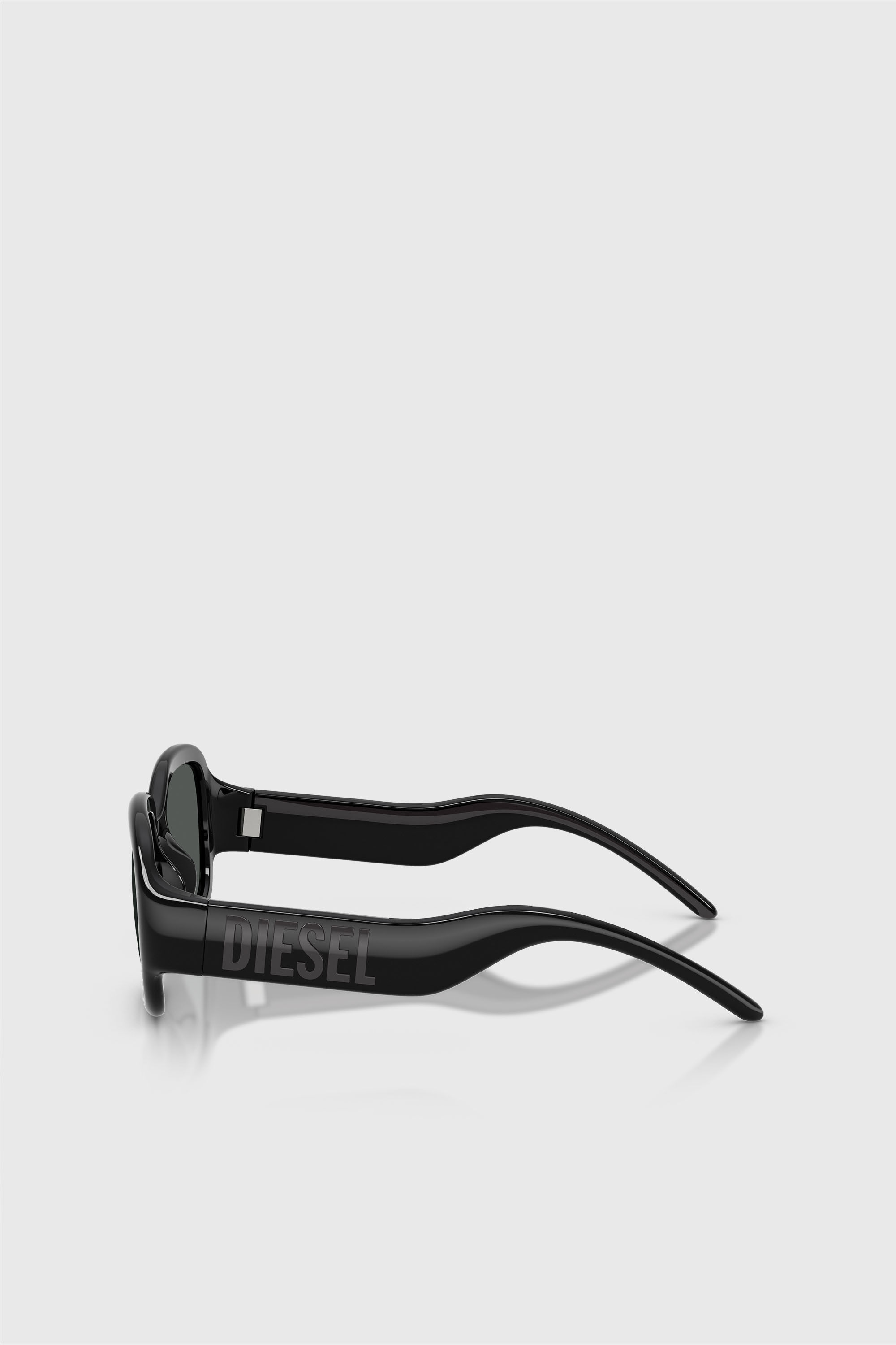 Diesel - 0DL3023U, Unisex Pillow-Sonnenbrille in Schwarz - 3