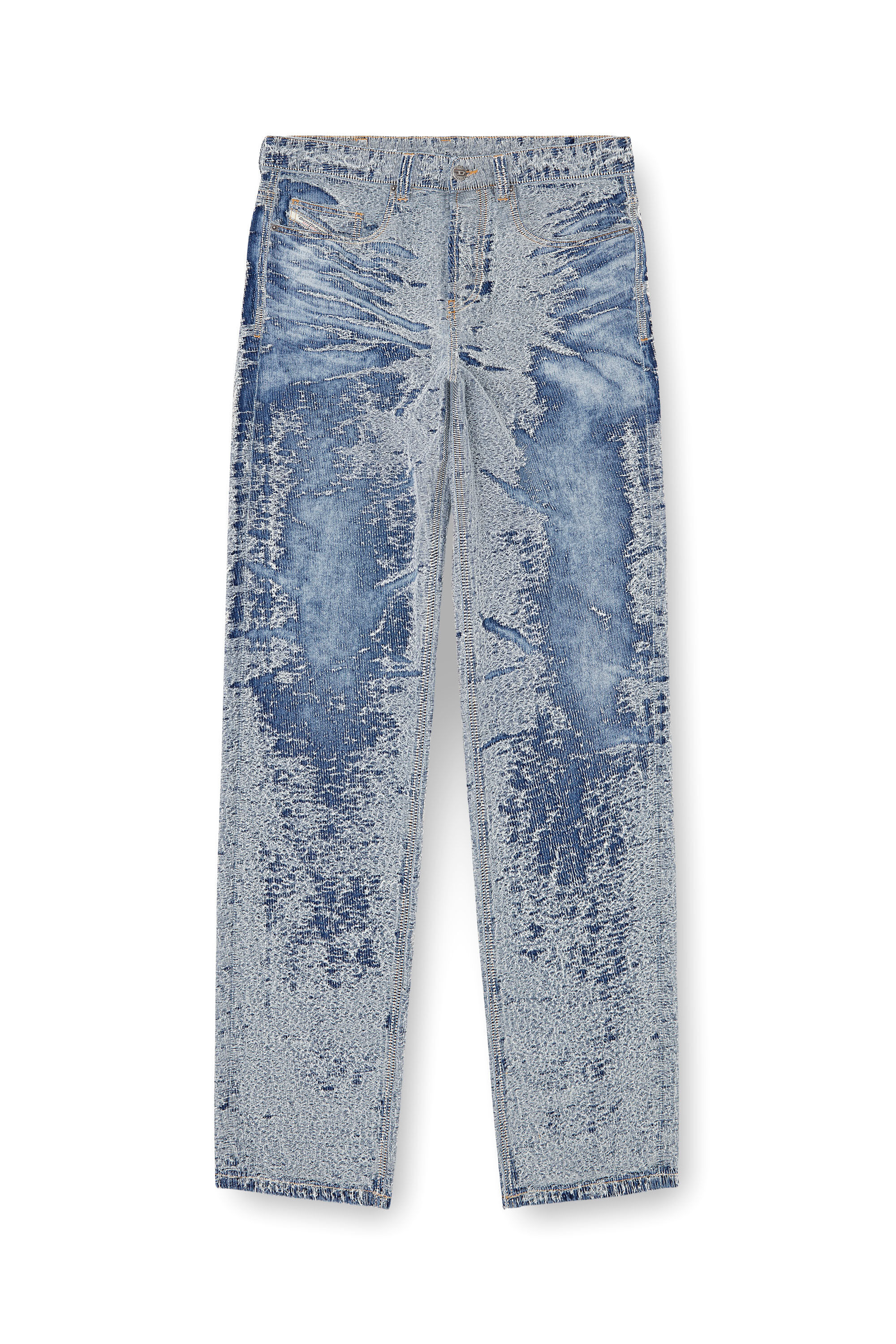 Diesel - Herren Relaxed Jeans 2001 D-Macro 007W4, Mittelblau - 2