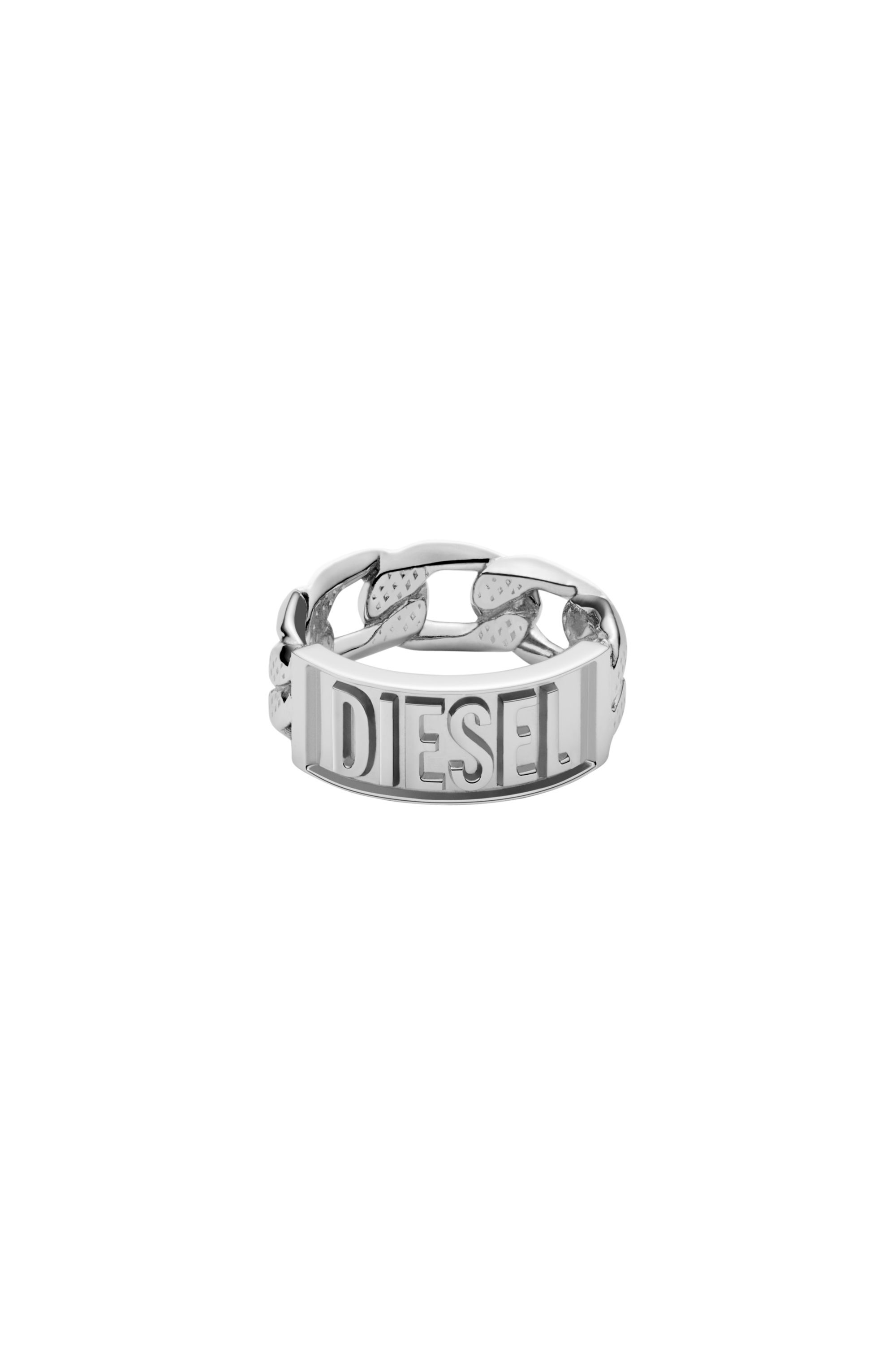 Diesel - DX1347, Herren Edelstahlring in Silber - 2