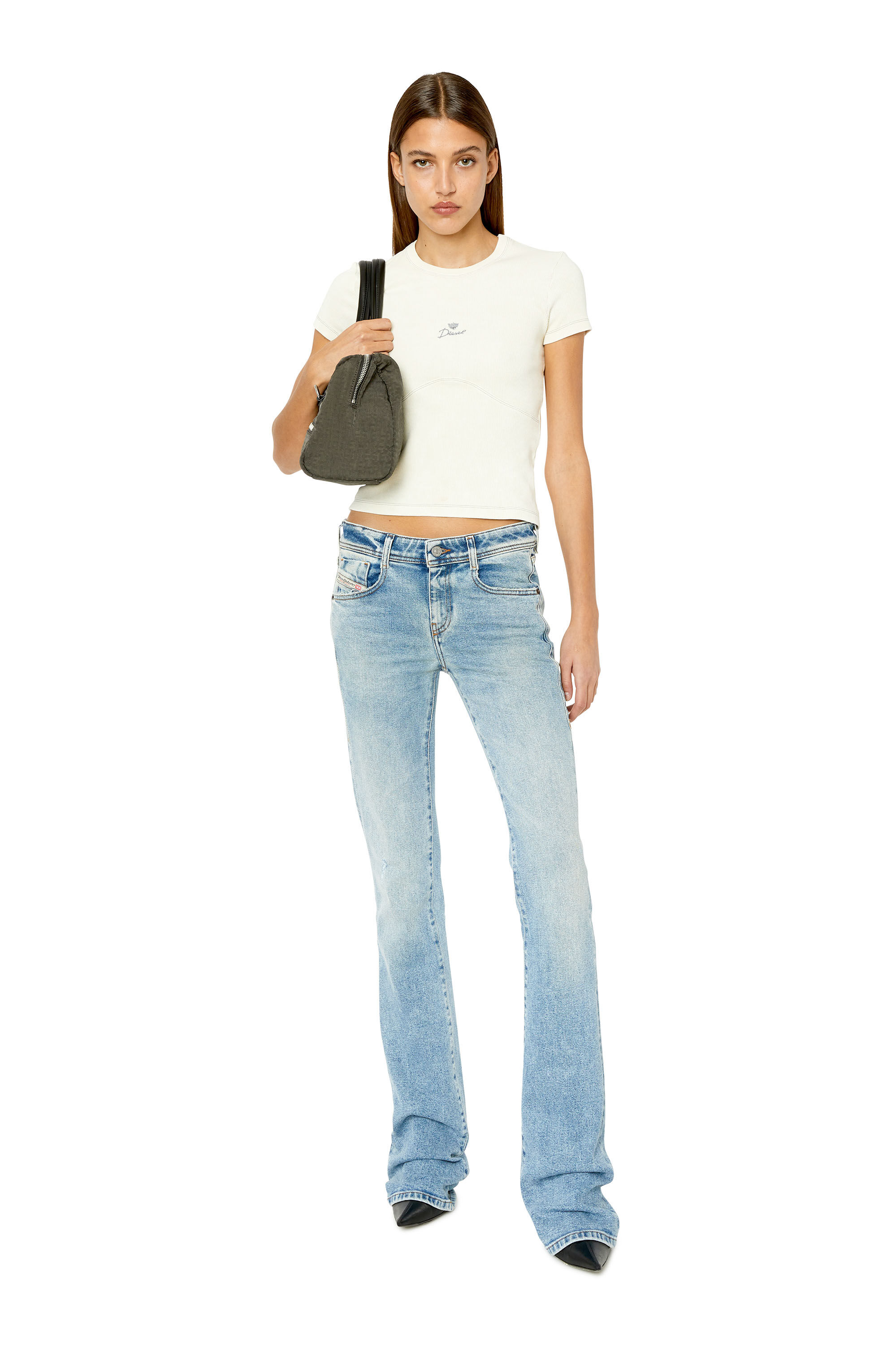 Diesel - T-SKINZIELLE, Weiß - Image 1