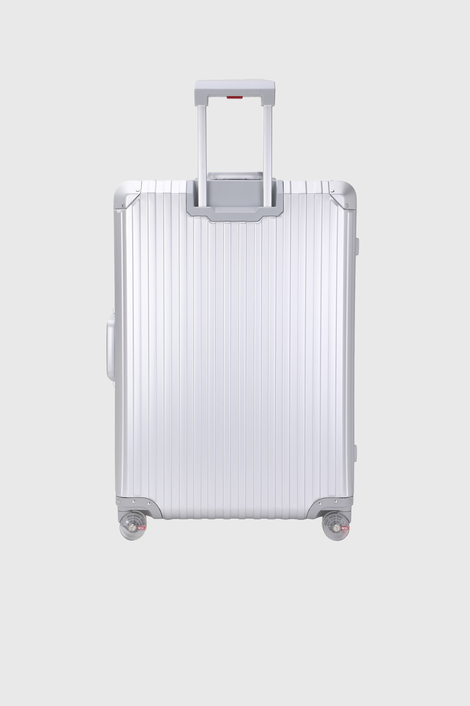 Diesel - DIESEL ALUMINUM TROLLEY- DSL002, Unisex Koffer aus Aluminium Gr&ouml;&szlig;e L in Silber - 2