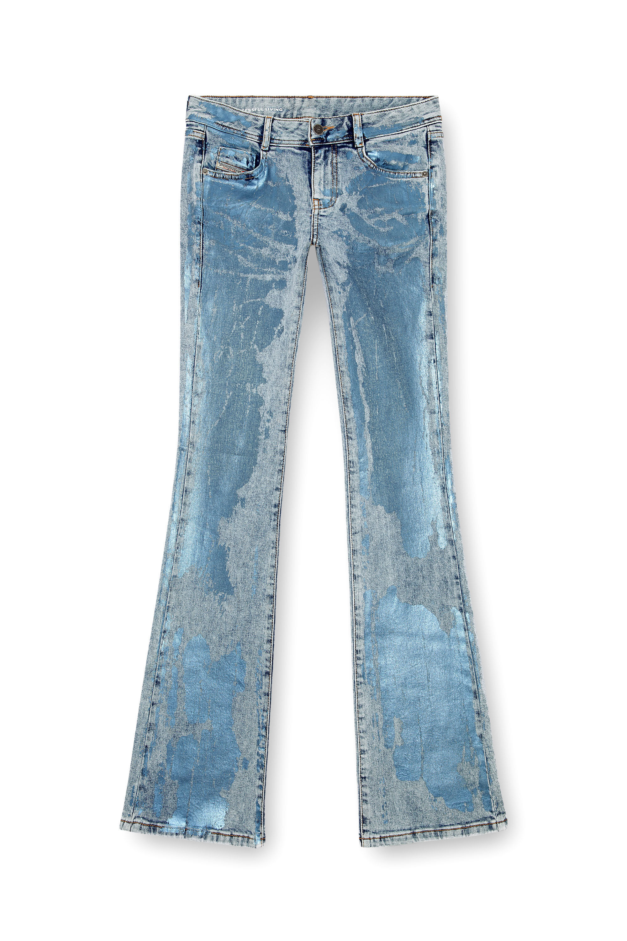 Diesel - Damen Bootcut Jeans 1969 D-Ebbey 0AJEU, Hellblau - 2