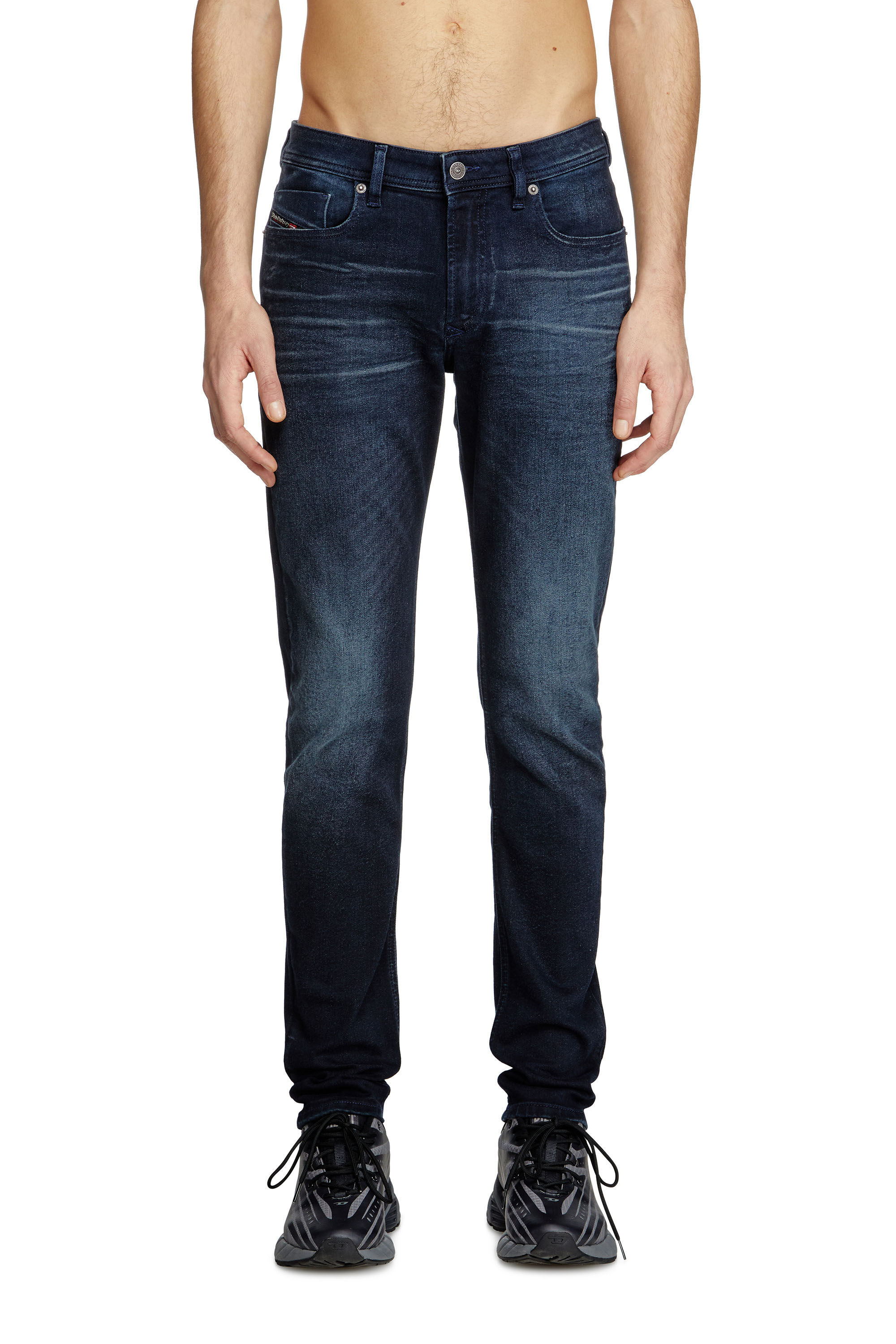 Diesel - Herren Skinny Jeans 1979 Sleenker 0BMBU, Dunkelblau - 3