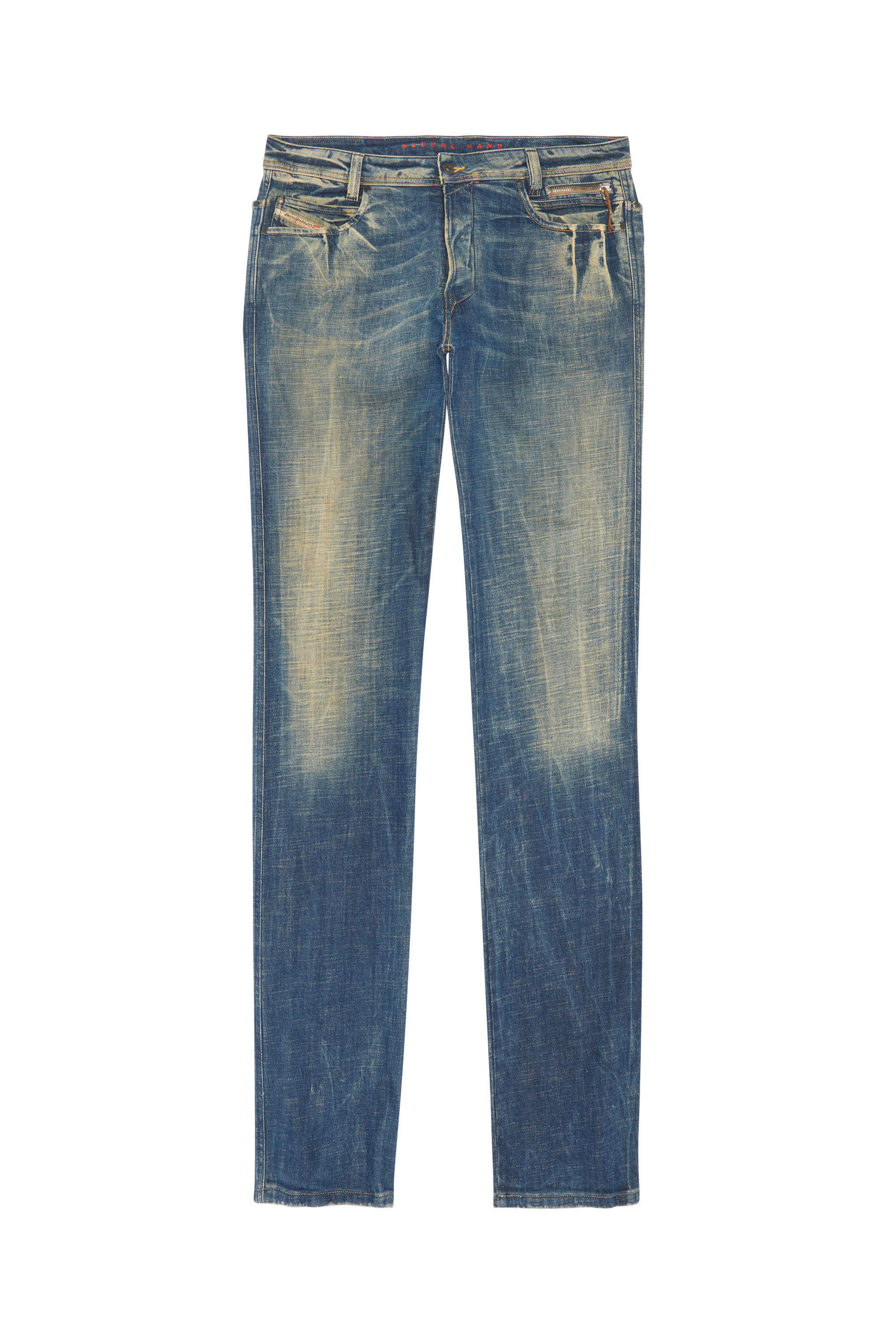 Diesel - PADDOM, Herren Diesel Herren - Jeans Mittelblau in Mittelblau - 1