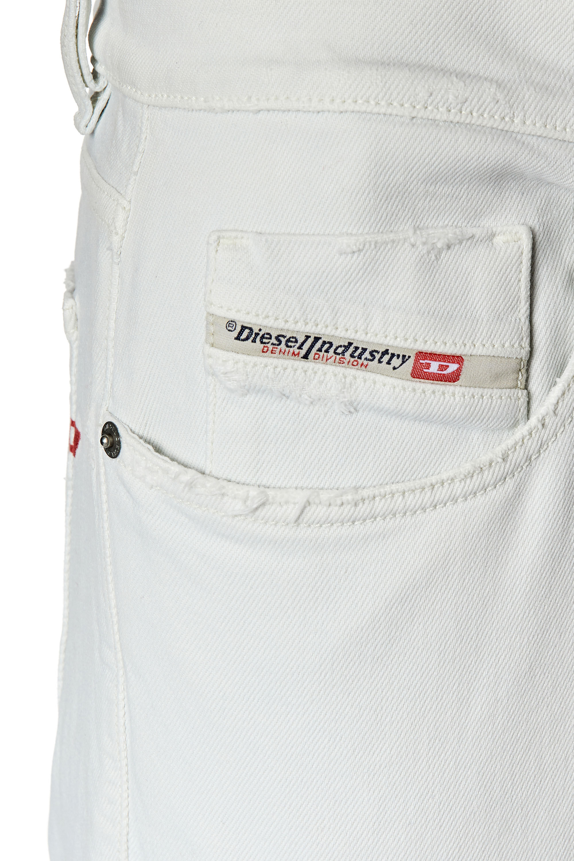 Diesel - Slim Jeans 2019 D-Strukt 09F26, Weiß - Image 5