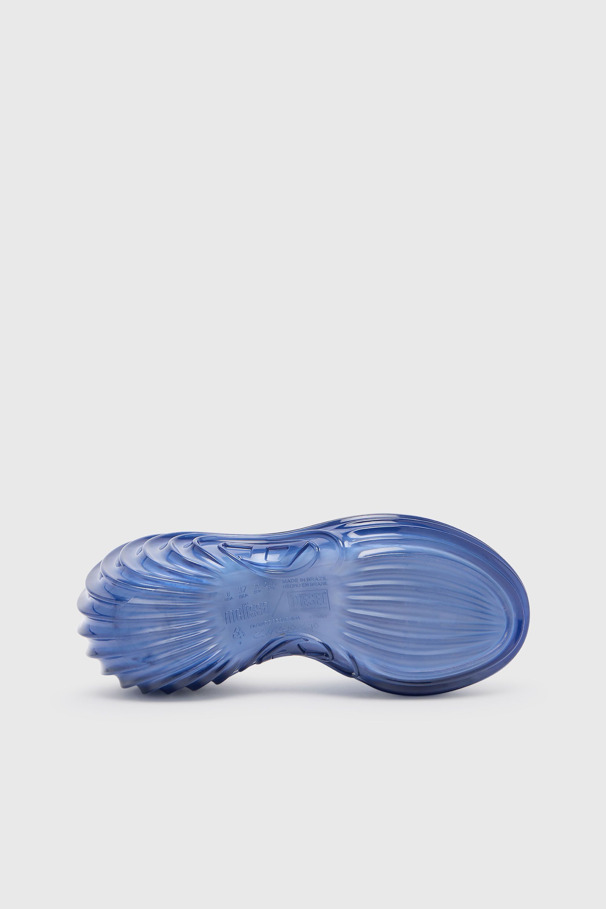Diesel - MELISSA QUANTUM PLATFORM, Damen Plateau-Pantolette aus Melflex&reg; in Blau - 5