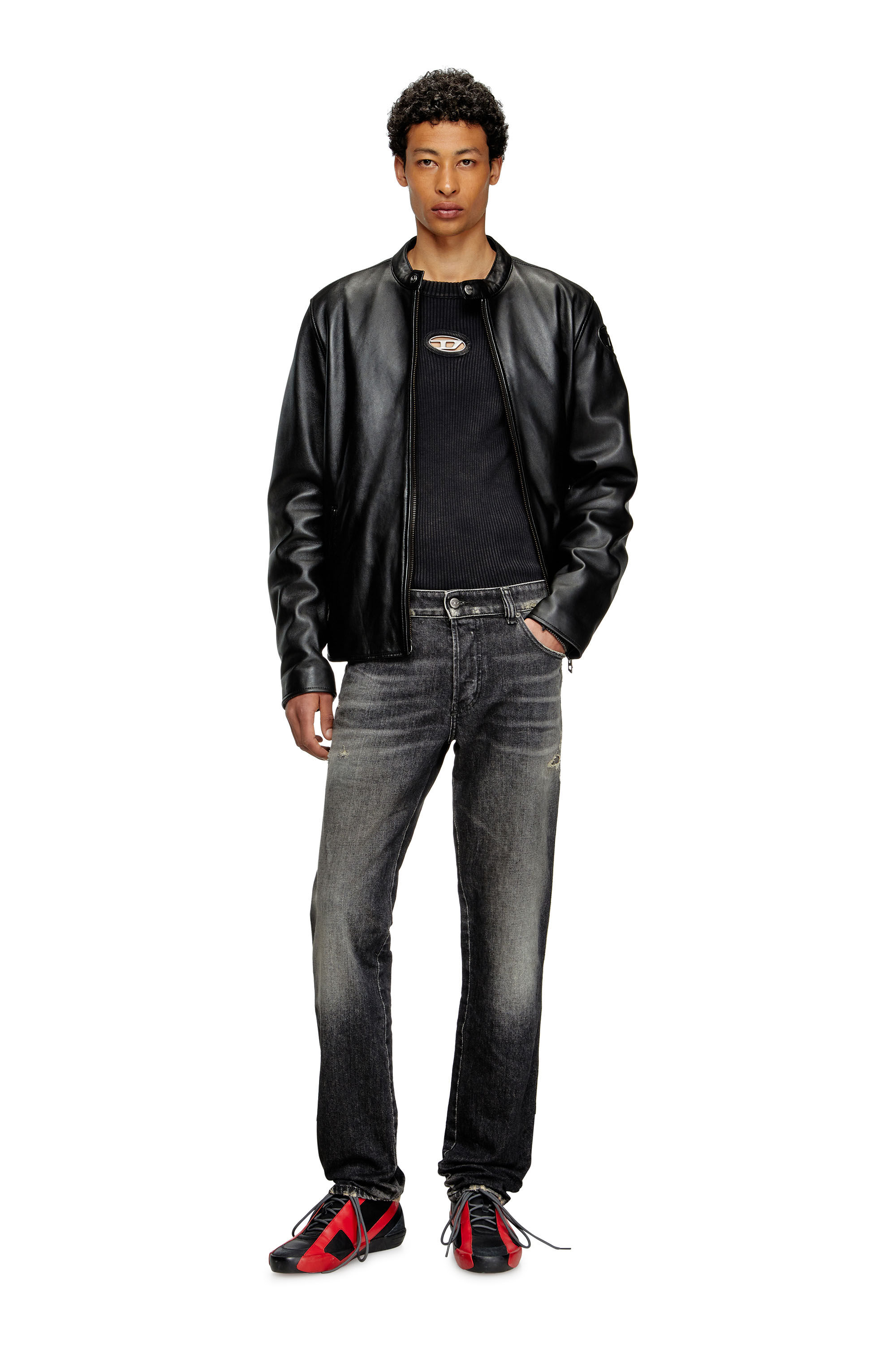 Diesel - Herren Slim Jeans 1993 D-Vyl 09M54, Schwarz/Dunkelgrau - 1