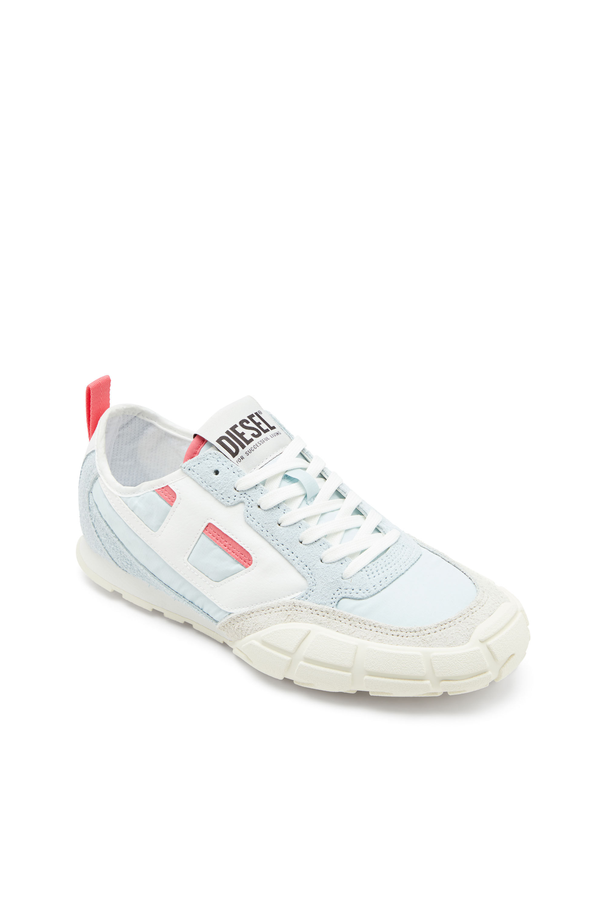 Diesel - S-PAGODHA LOW W, Damen Sneakers aus Leder, Wildleder und Ripstop in null - 6