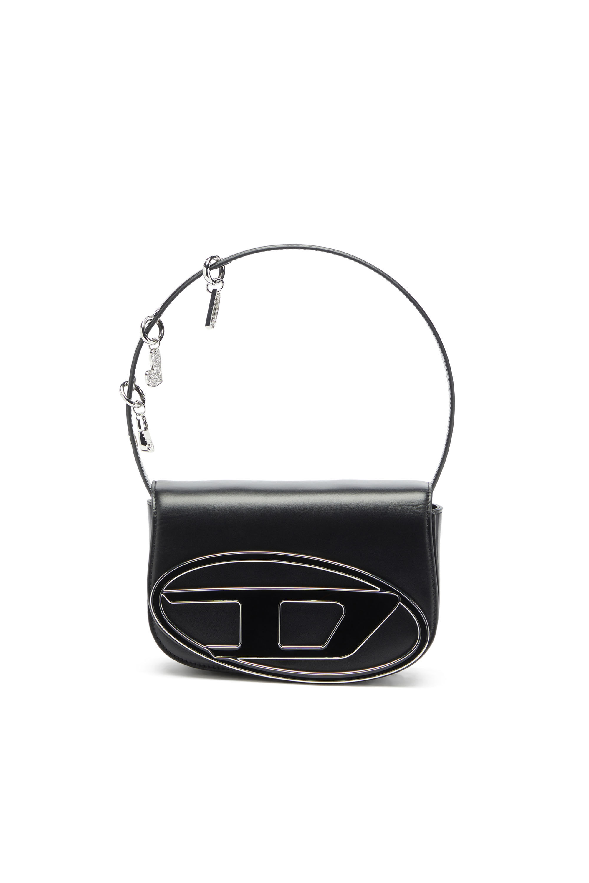 Diesel - 1DR, Damen 1DR - Ikonische Schultertasche aus Leder mit Henkel-Charms in null - 1