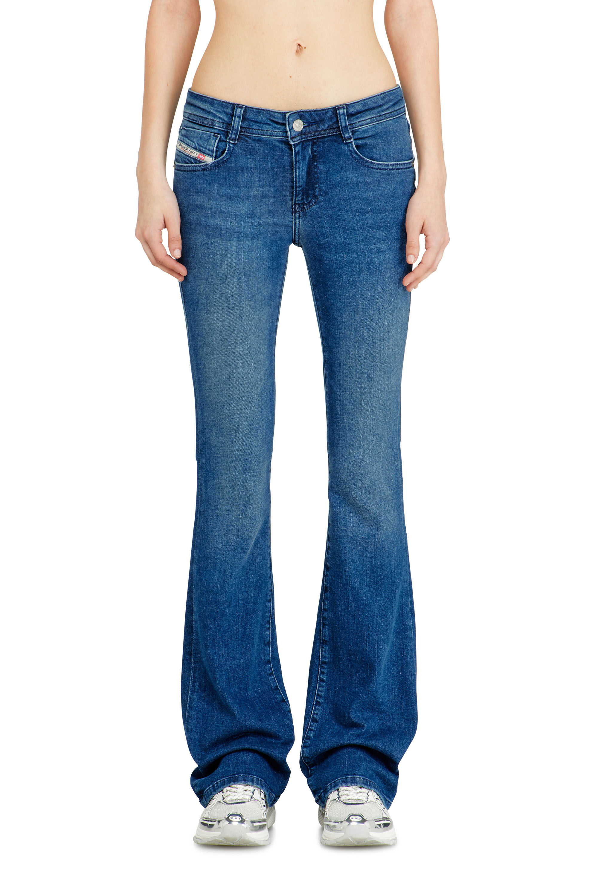 Diesel - Damen Bootcut Jeans 1969 D-Ebbey 0ADBB, Mittelblau - 3