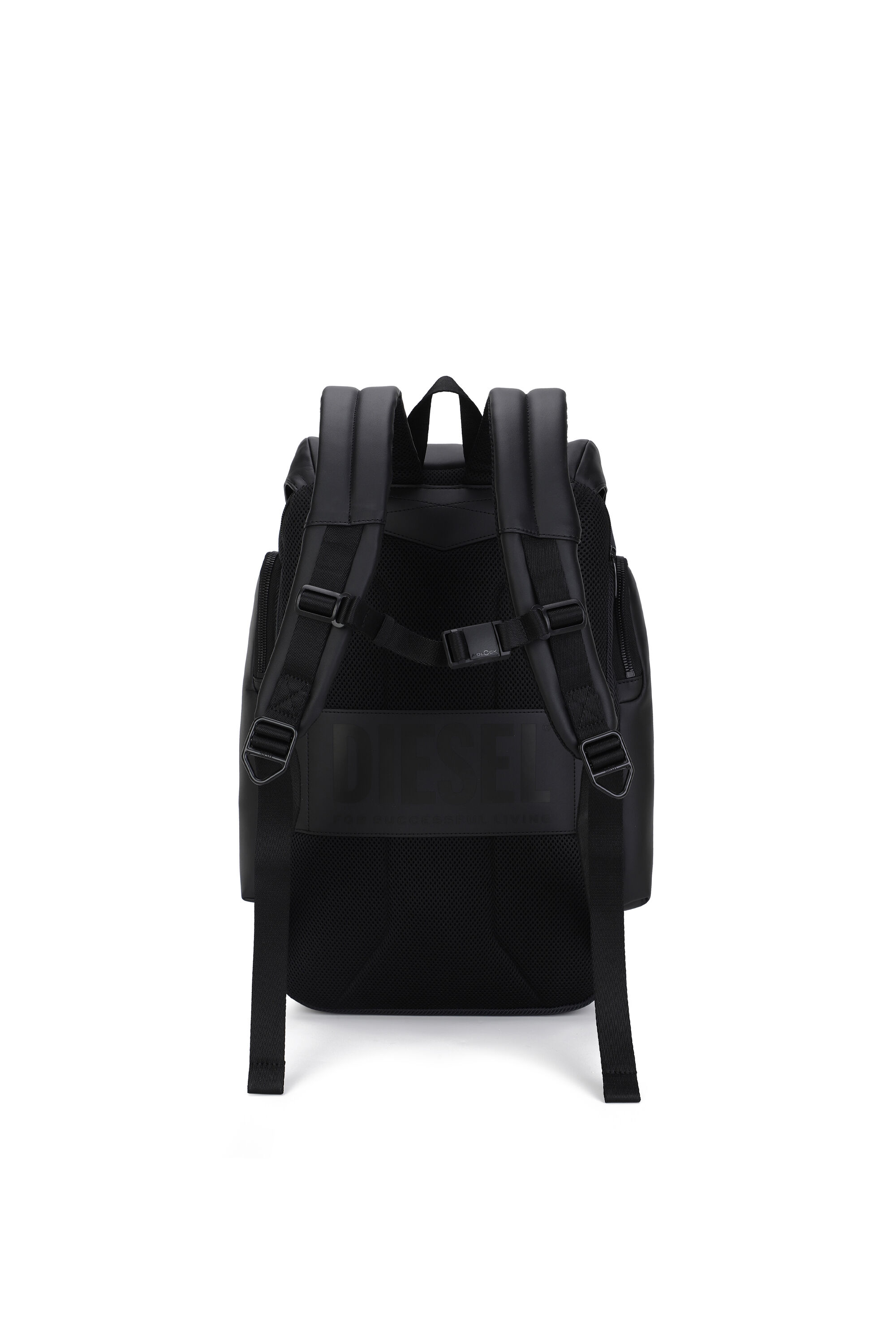 Diesel - DIESEL CARBON FIBER BACKPACK-BLACK  DSB0, Unisex Funktionaler Business-Rucksack in Schwarz - 2