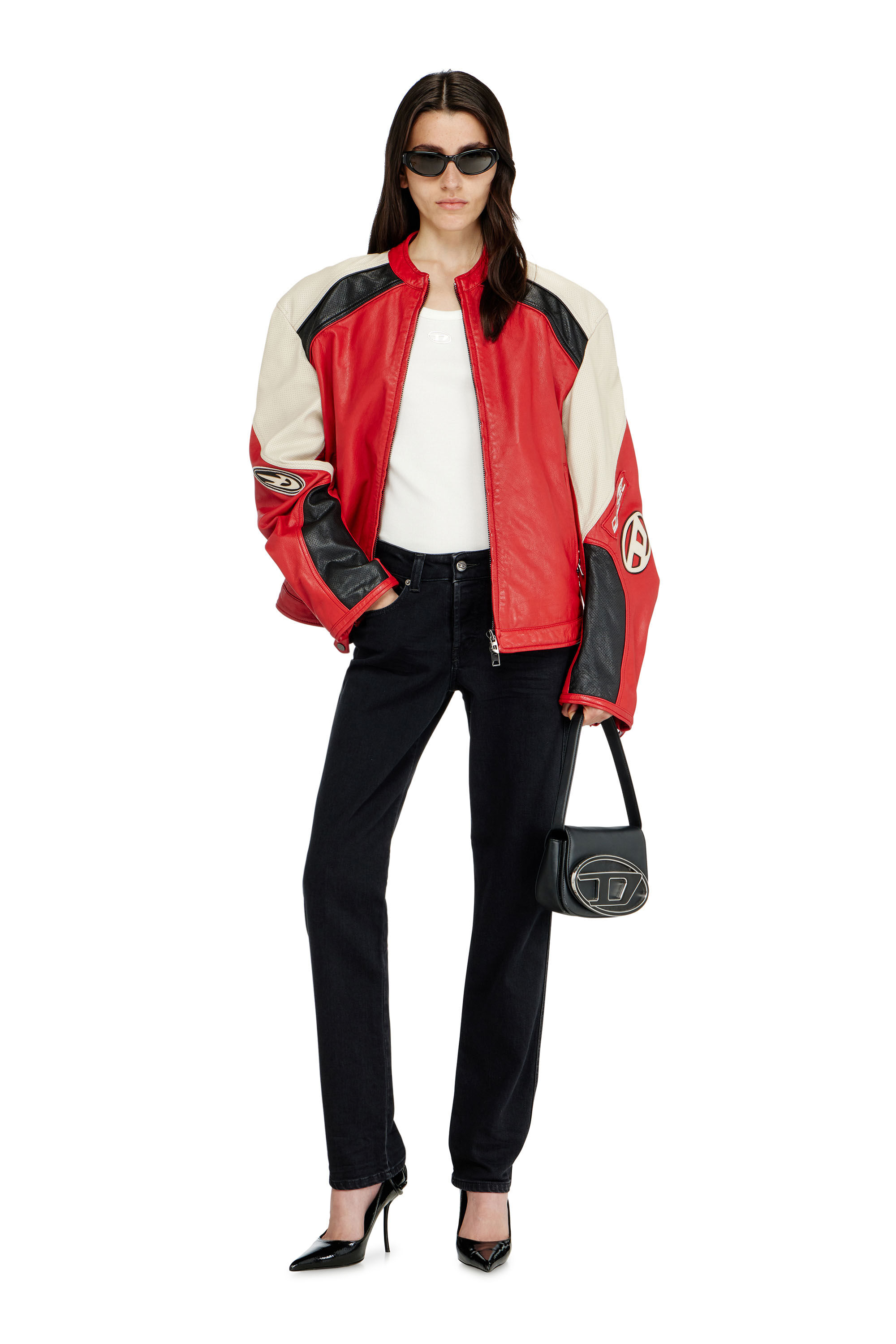 Diesel - Damen Slim Jeans 1992 D-Jiann 09N89, Schwarz/Dunkelgrau - 1