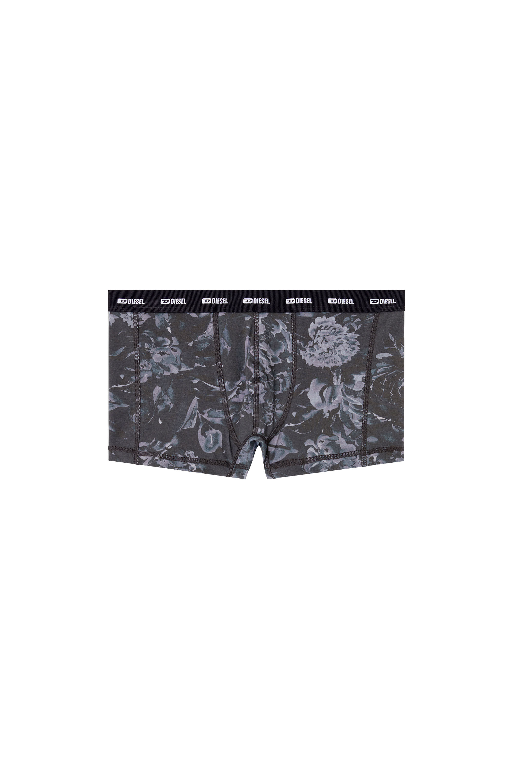 Diesel - DAMIEN-UTLT, Herren Retropants mit floralem Print in Grau - 4