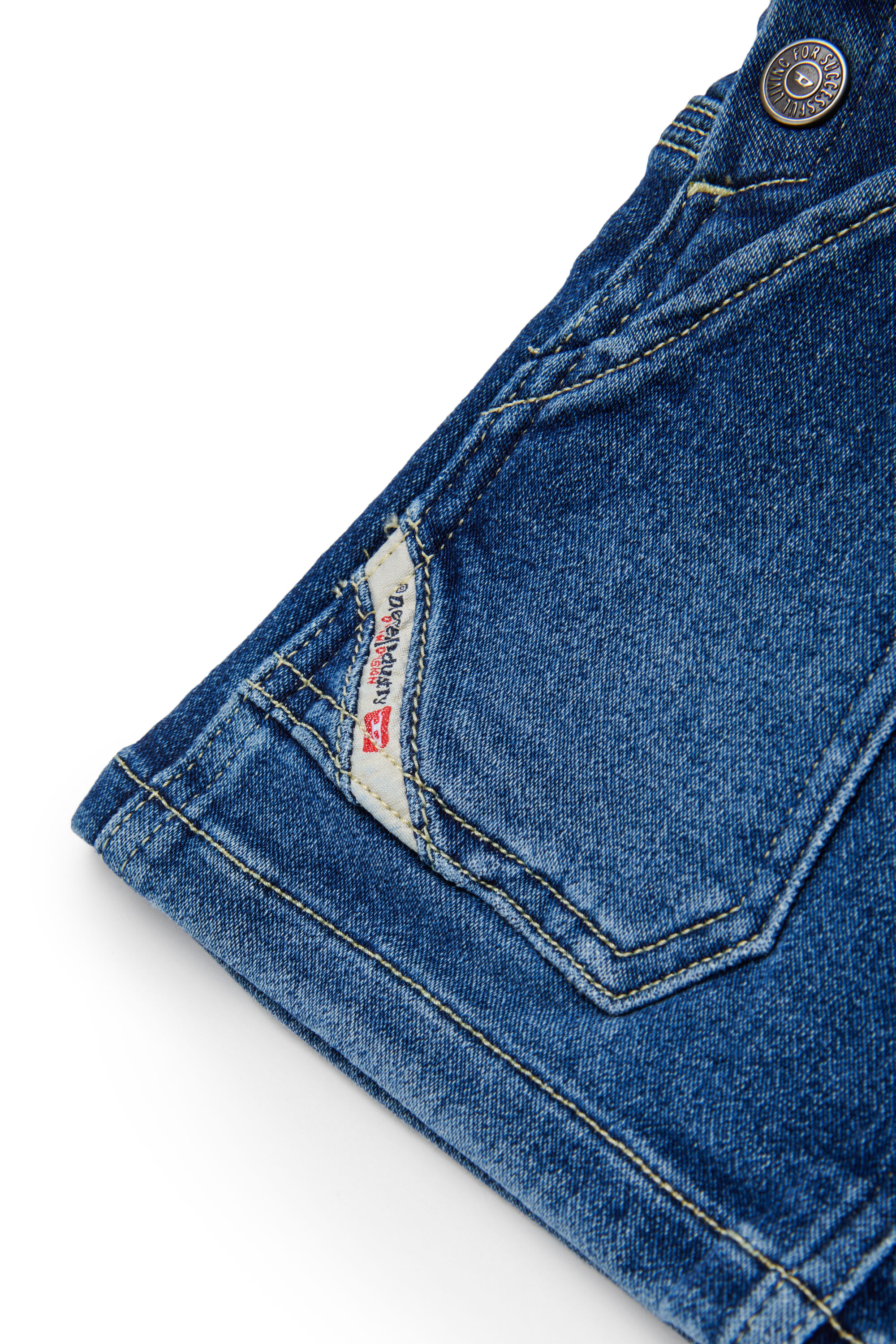 Diesel - JUMPIB JJJ, Damen JoggJeans Overall in Mittelblau - 4