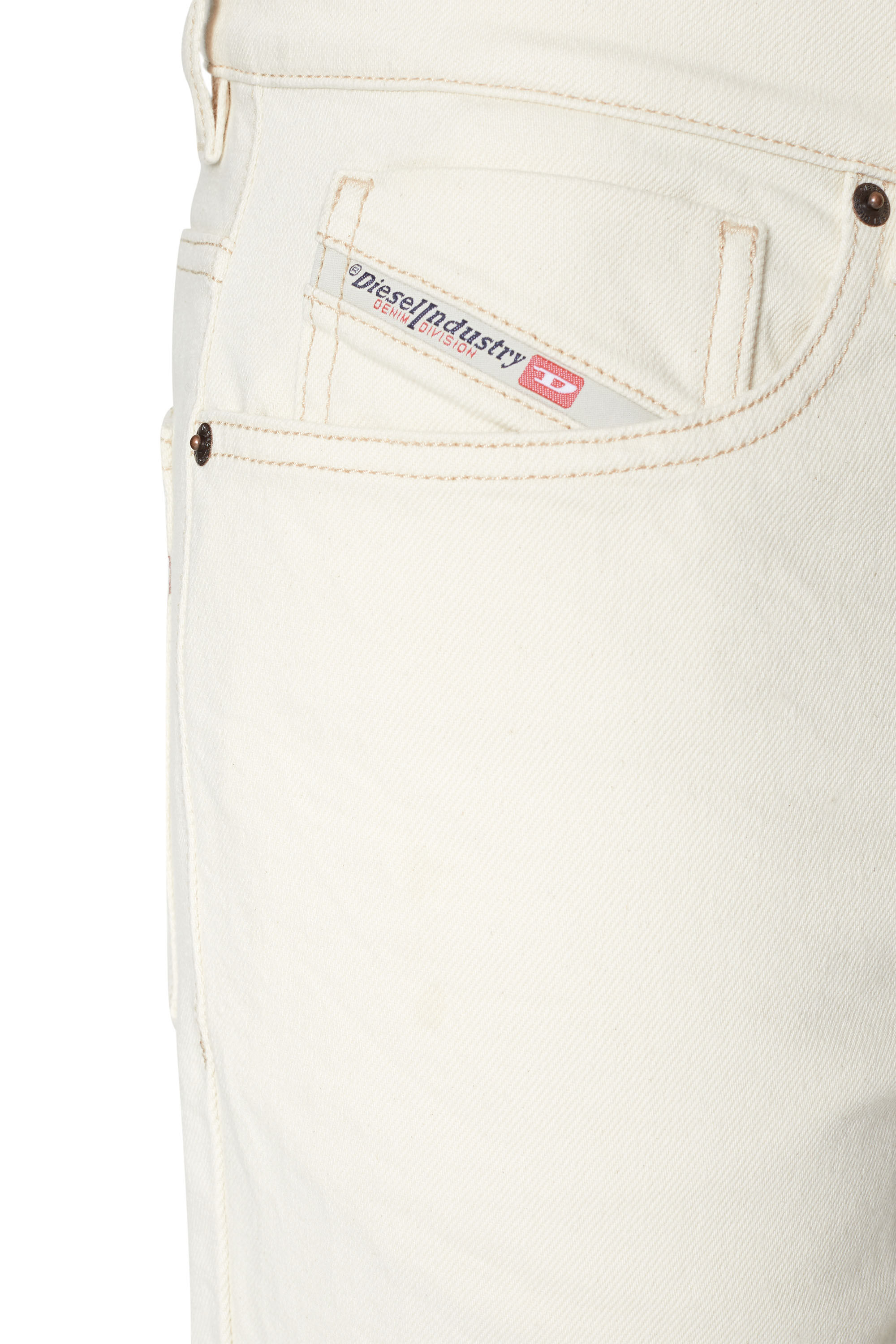 Diesel - 2005 D-FINING 09B94 Tapered Jeans, Weiß - Image 6