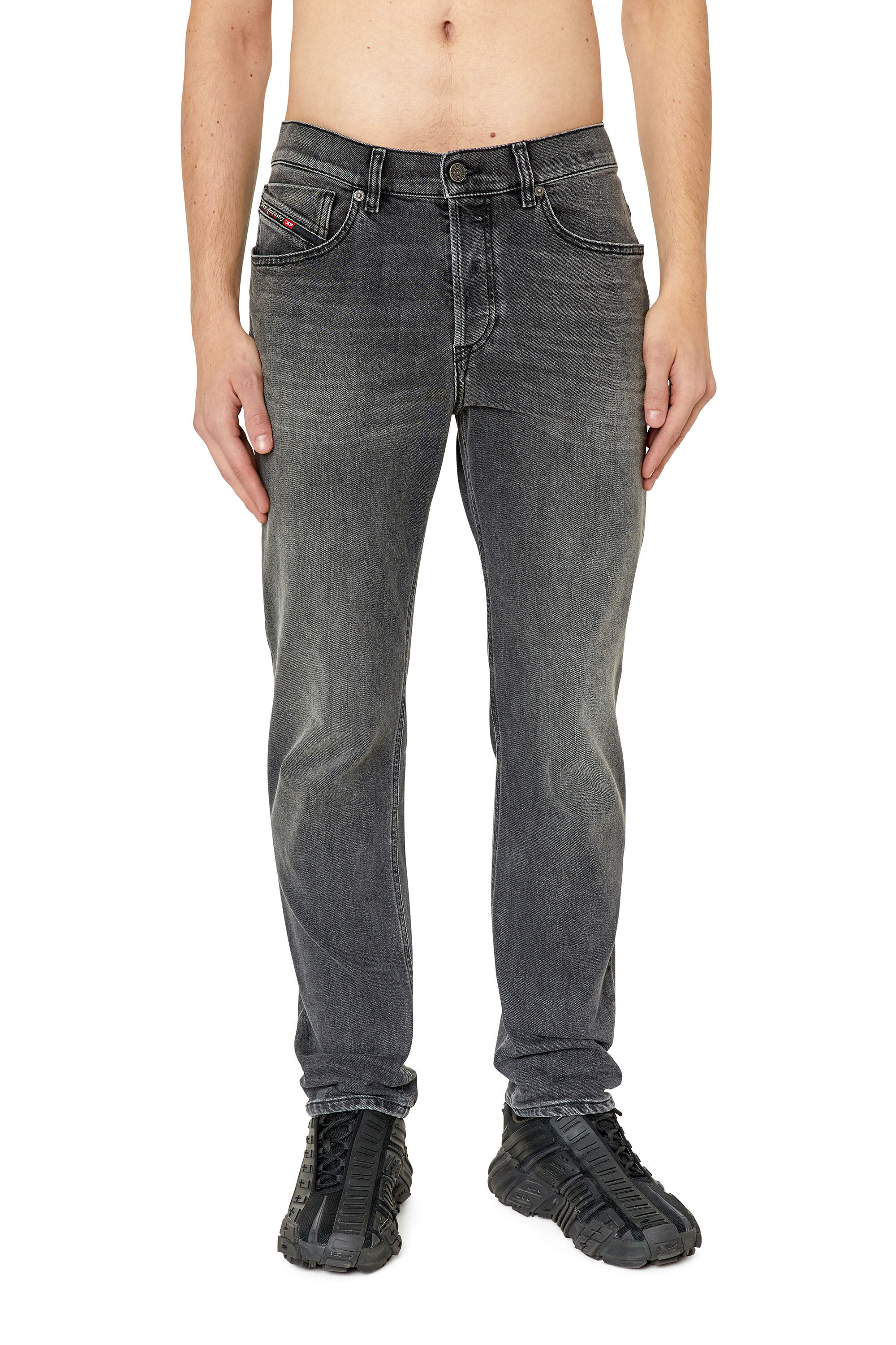 Diesel - 2006 D-Fining 09E94 Tapered Jeans, Grau - Image 3