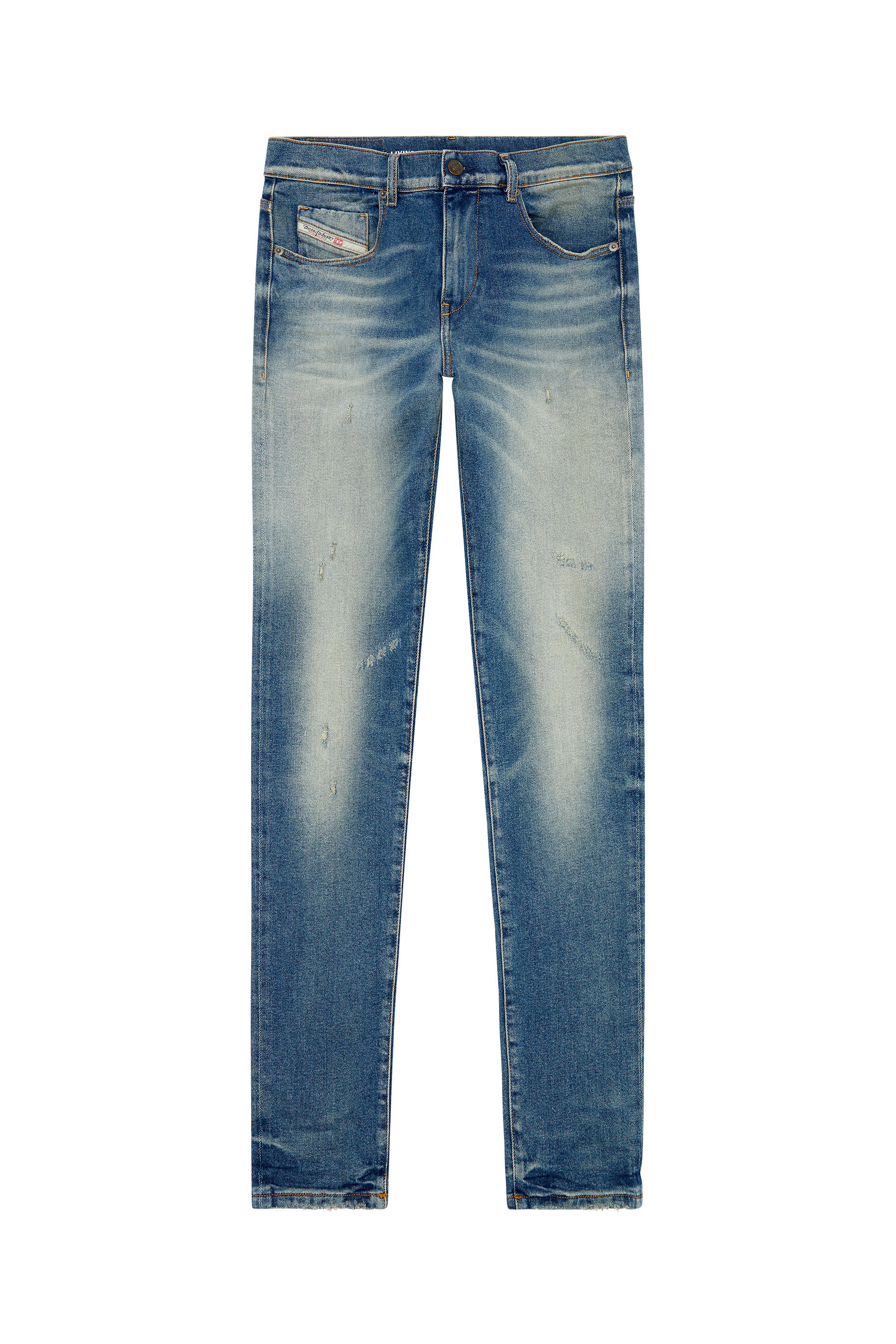 Diesel - Slim Jeans 2019 D-Strukt 09H55, Hellblau - Image 2