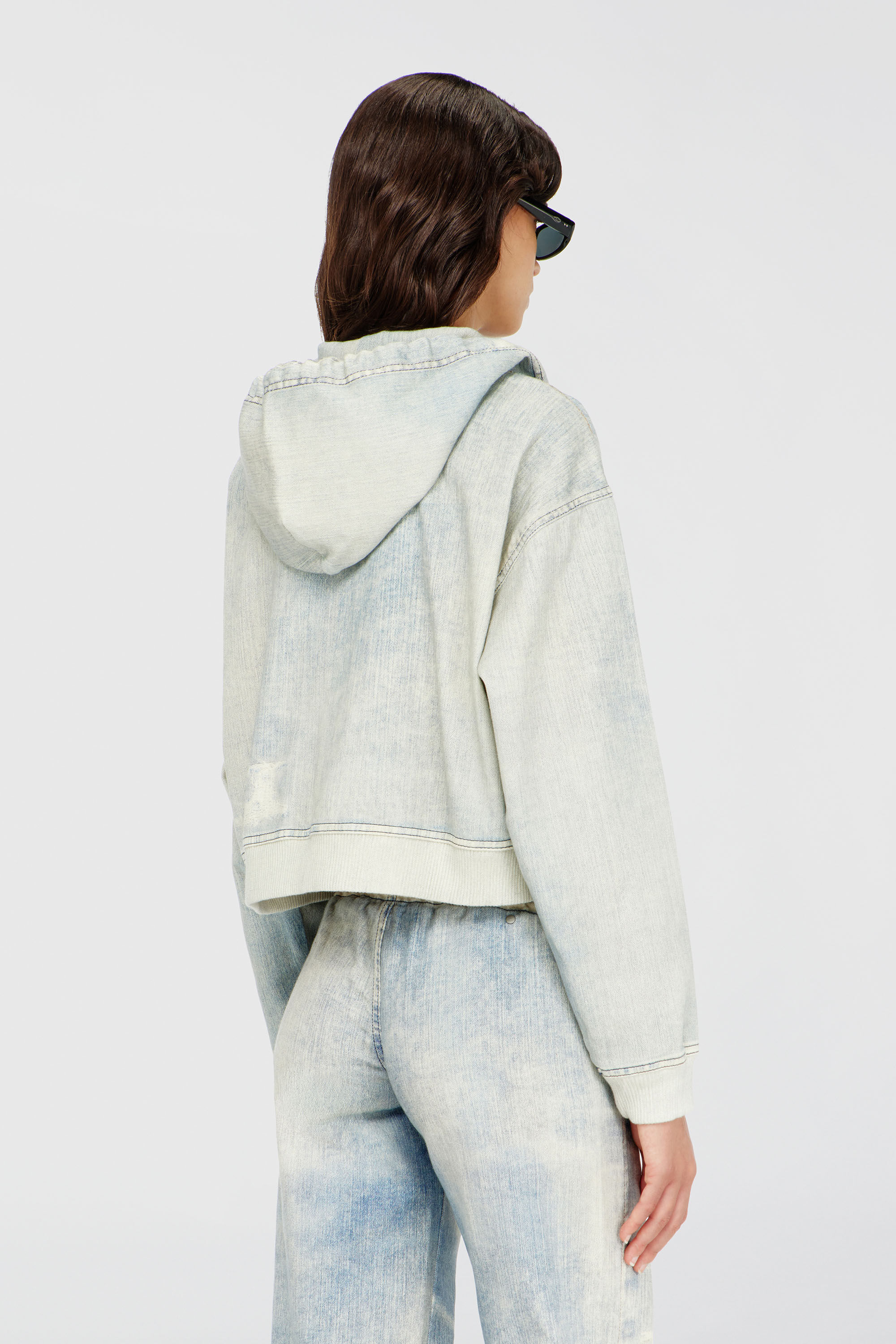 DE-GIRI-CROP JOGG, Hellblau