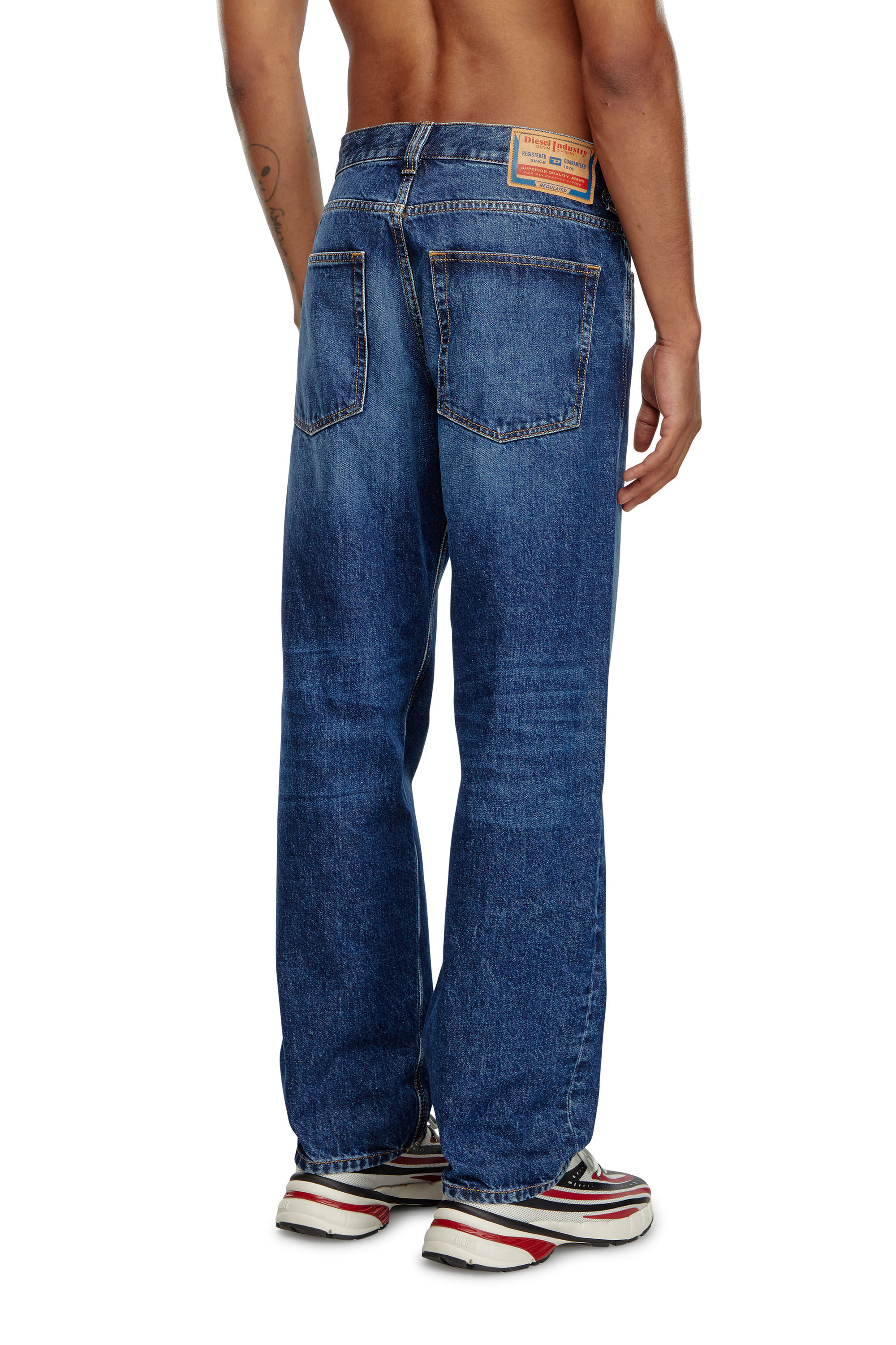 Diesel - Herren Regular Jeans 2024 D-Macs 09I27, Dunkelblau - 4