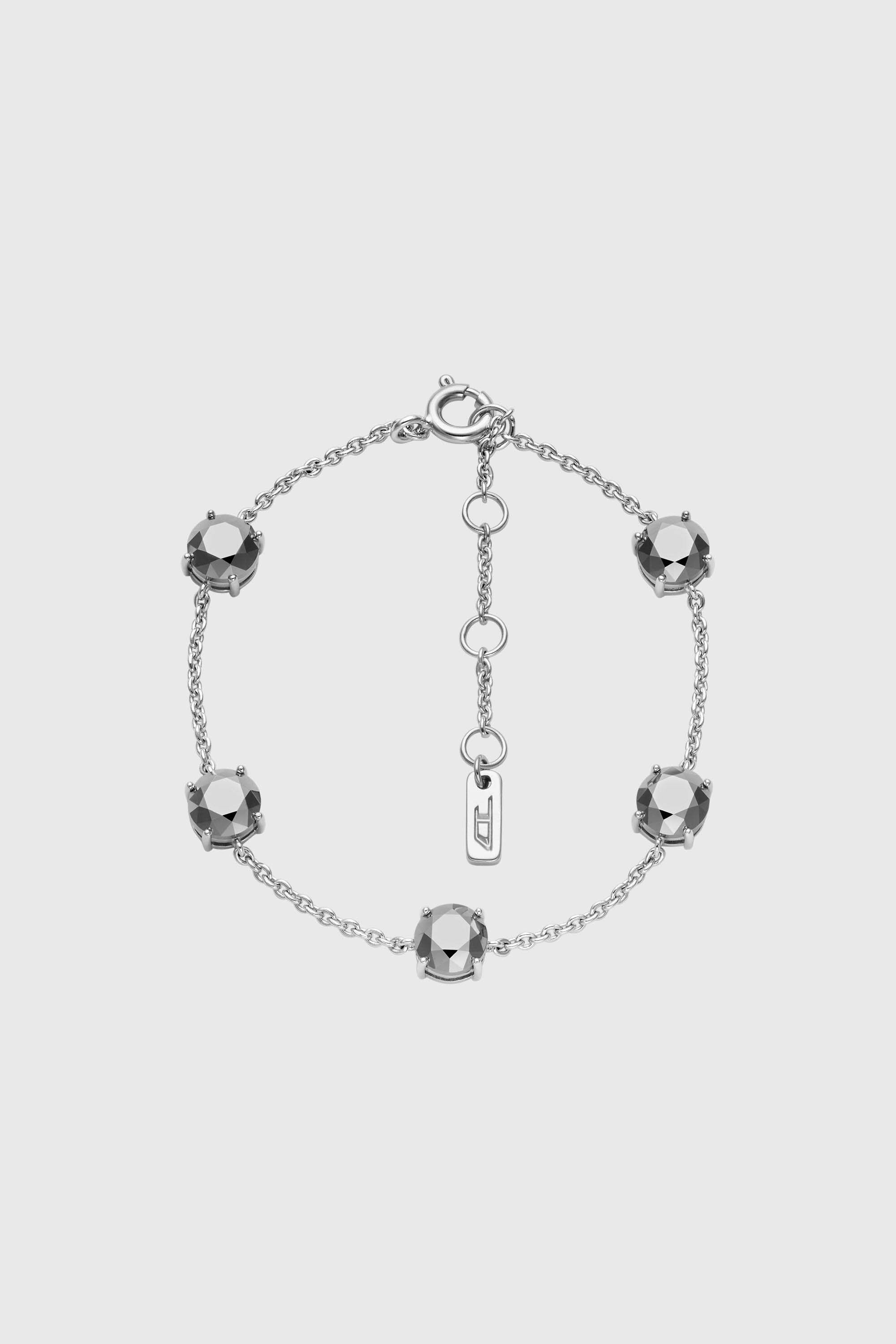 Diesel - DL1358040 STERLING SILVER JEWEL, Unisex Gliederarmband aus Sterlingsilber in Silber - 1