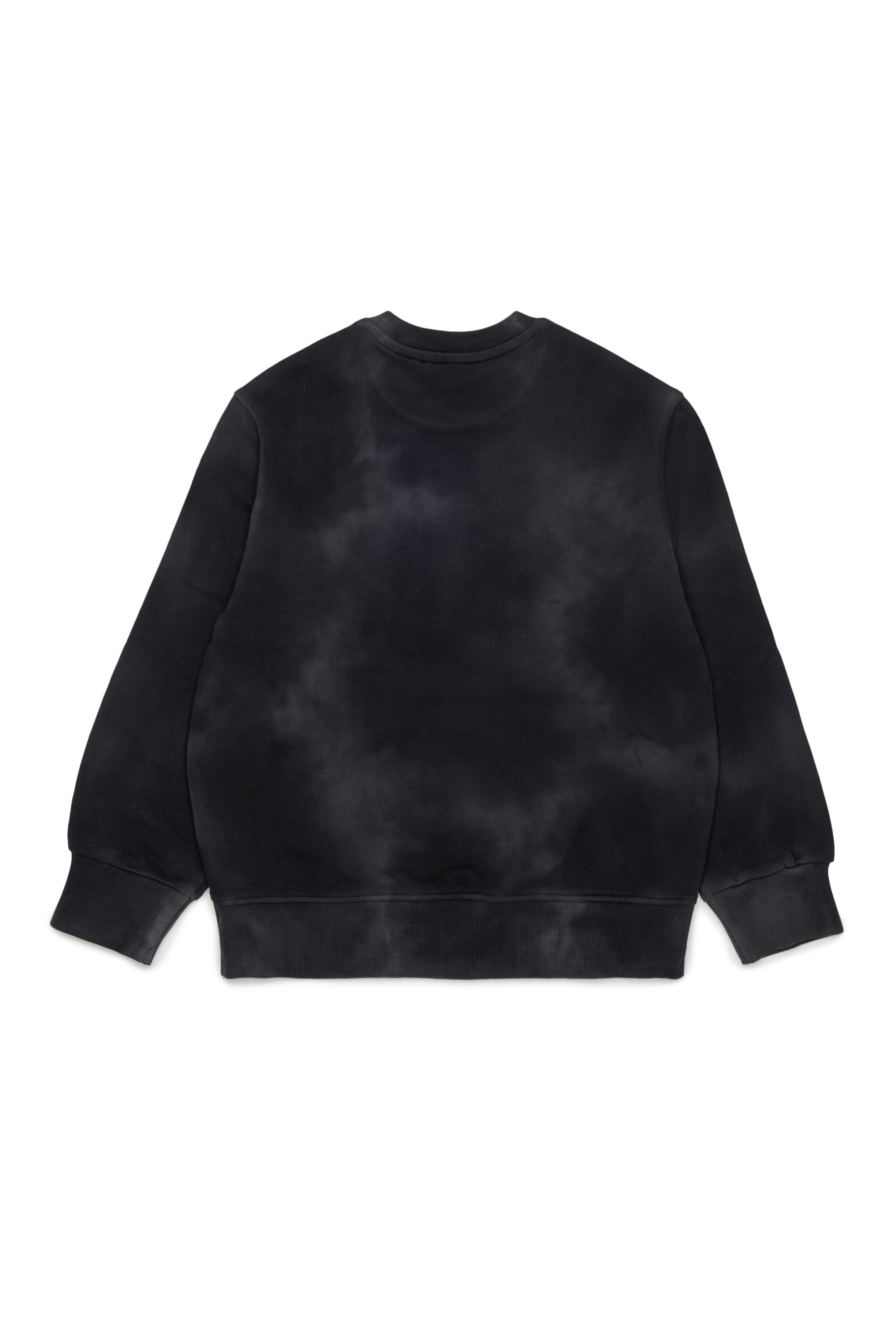 Diesel - SFIN OVER, Herren Sweatshirt mit cloudy-Effekt und Phoenix-Motiv in Schwarz - 2