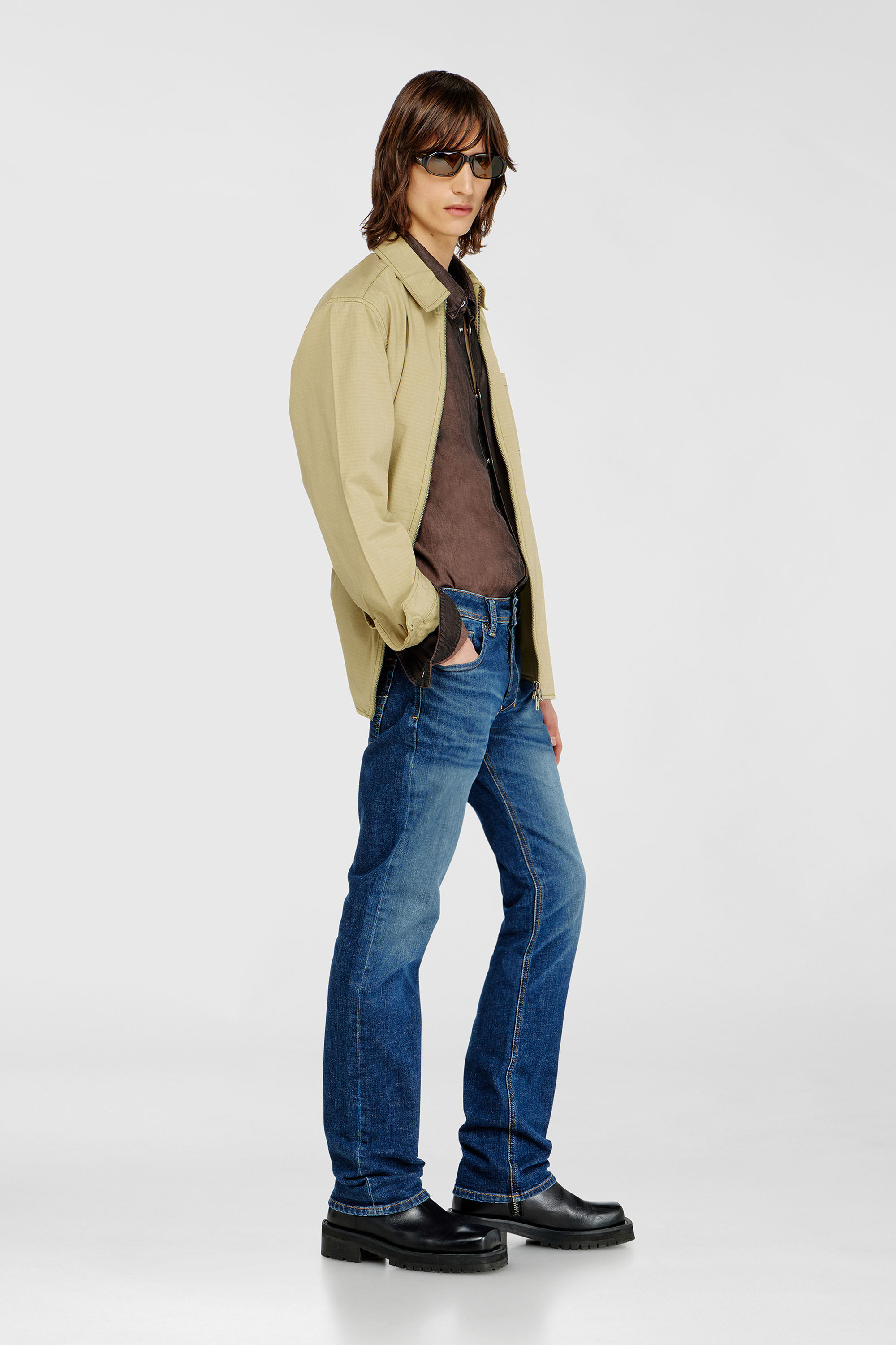 Diesel - Herren Regular Jeans 1985 Larkee 09J47, Dunkelblau - 2