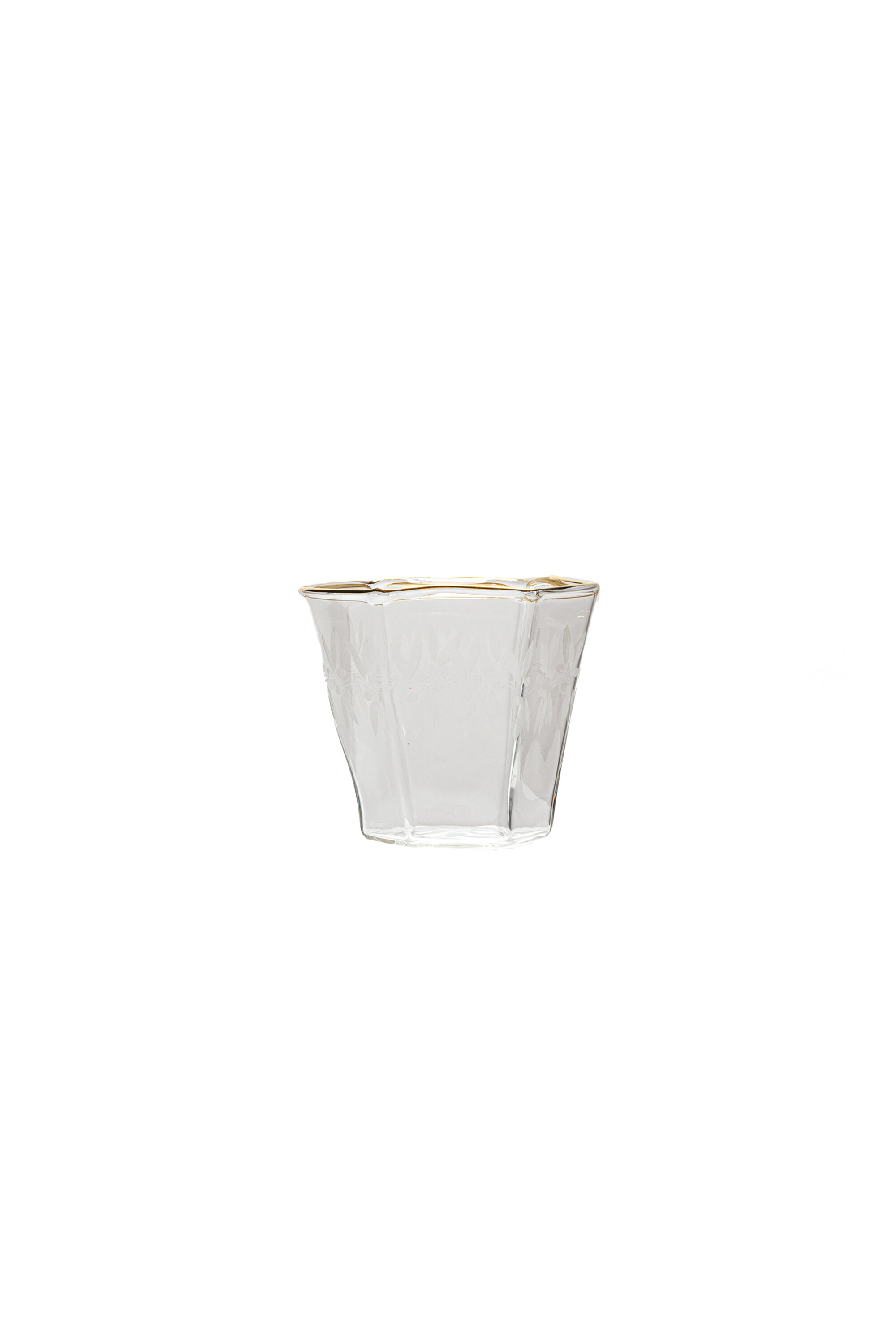 Diesel - 11244 GLASSES "CLASSIC ON ACID - BURANO", Unisex Water glass in White - Image 1