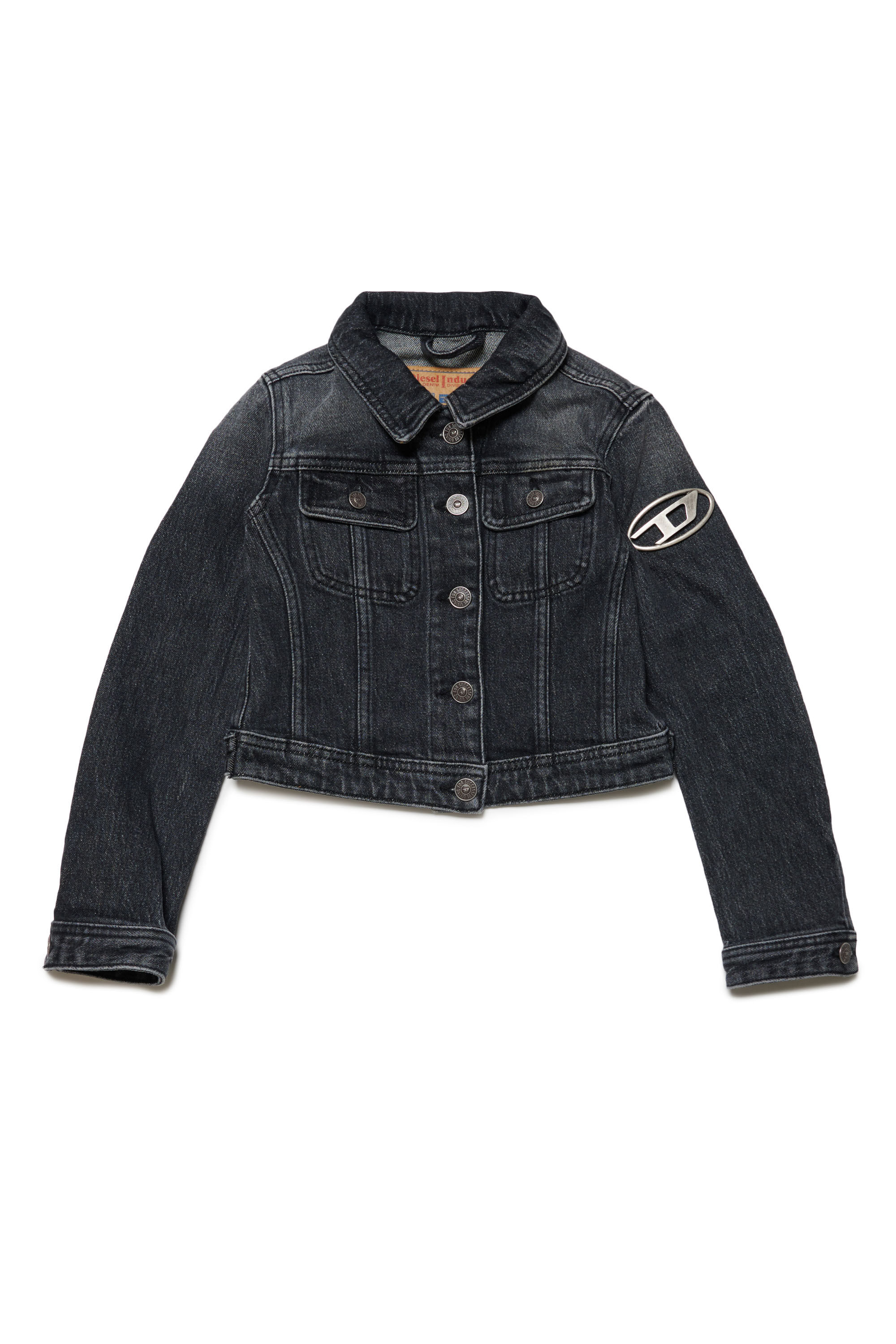 グレー（灰色）系 DIESEL(ディーゼル) デニムジャケット(メンズ