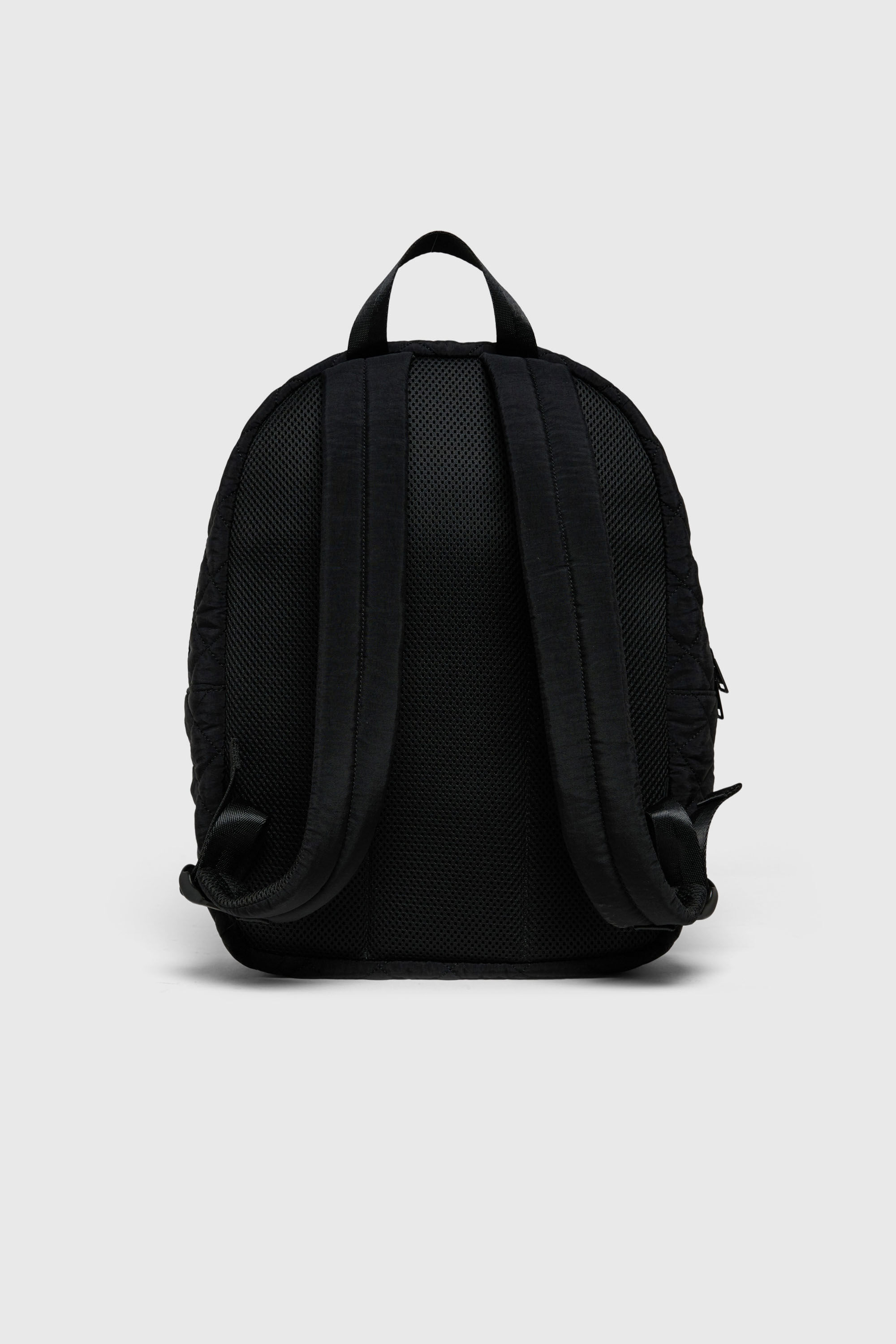 Diesel - WMENT, Unisex WMENT - Rucksack aus gestepptem Nylon in Schwarz - 2