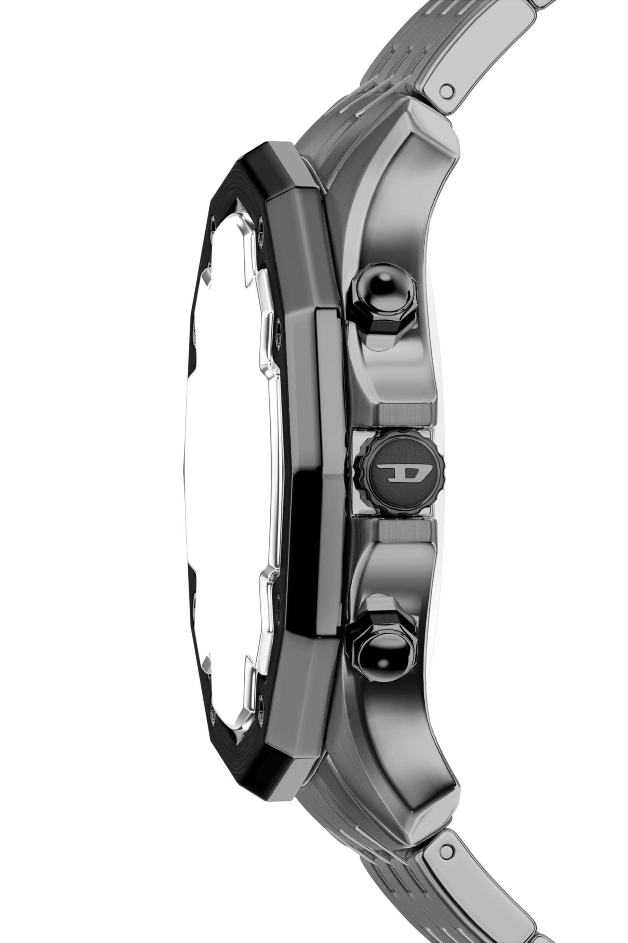 Diesel - DZ4715 WATCH, Herren Stinger Uhr aus Edelstahl in Gunmetal-Optik in Dunkelgrau - 3