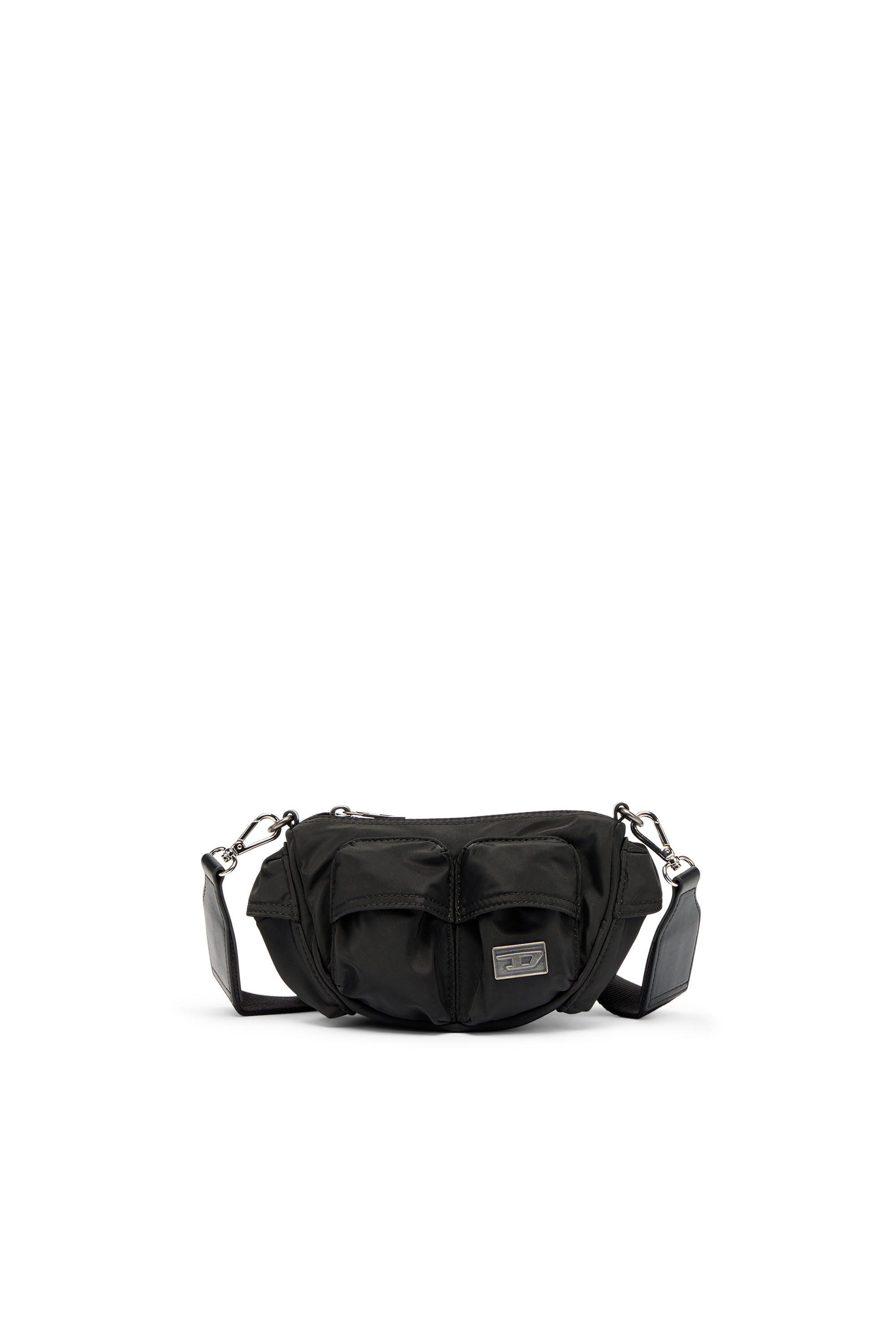 Diesel - MULTI-PKTS CROSSBODY XS X, Unisex Multi-Pkts &ndash; Kleine Tasche mit Klappentaschen in Schwarz - 1