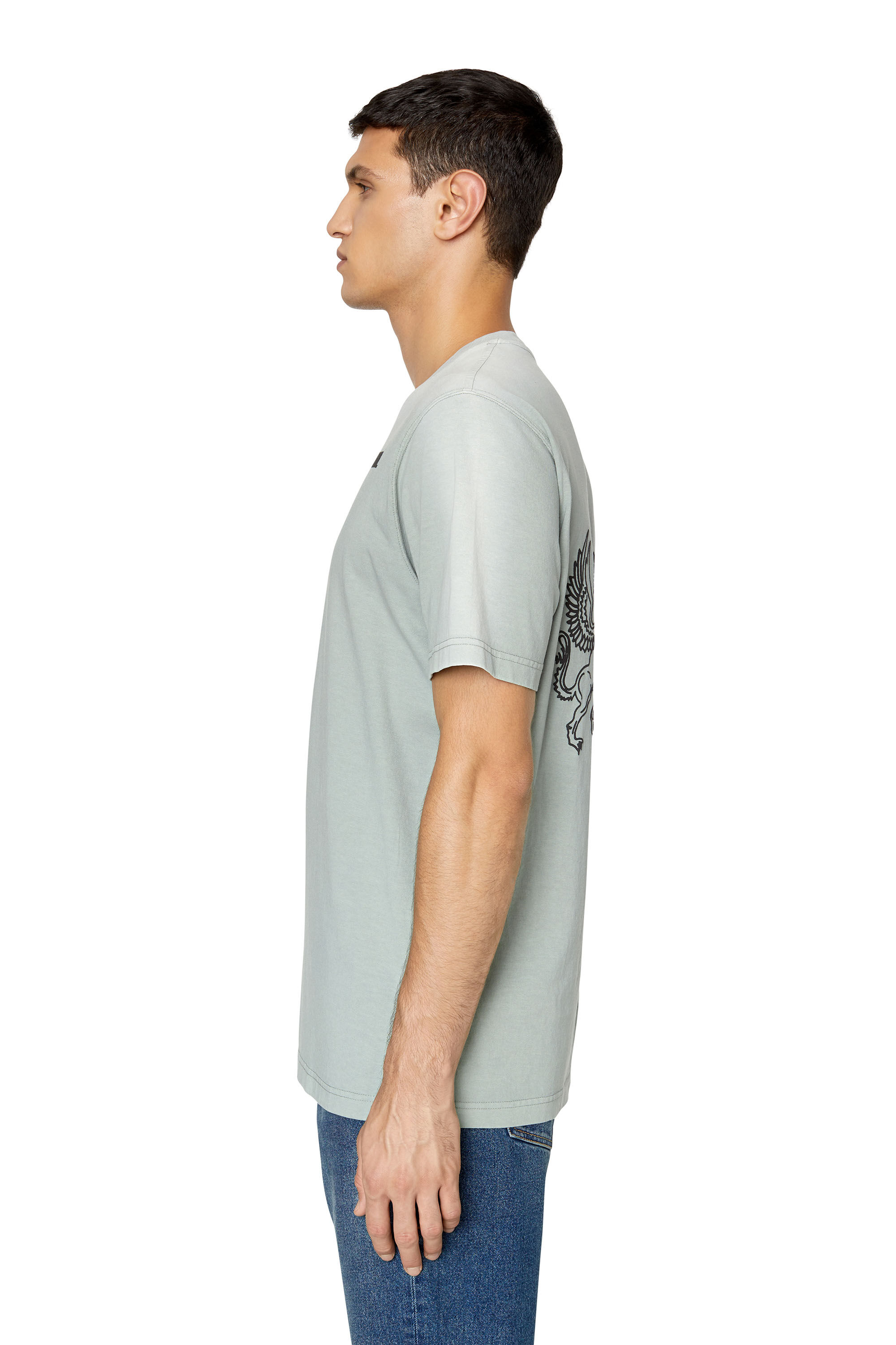 Diesel - T-JUST-E20, Hellgrau - Image 5