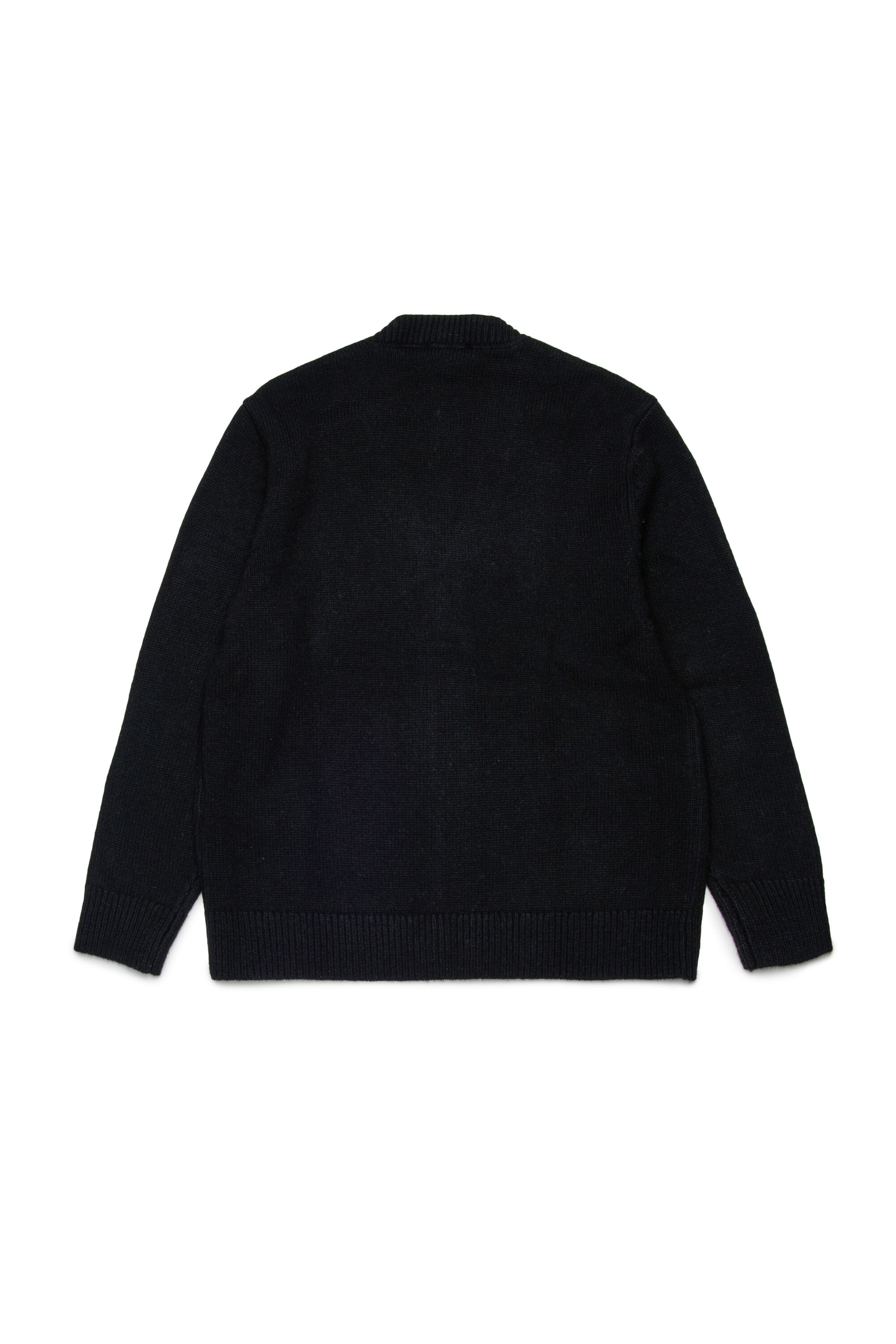 Diesel - KRAMCARDIGAN, Herren Cardigan aus Wolle in Schwarz - 2