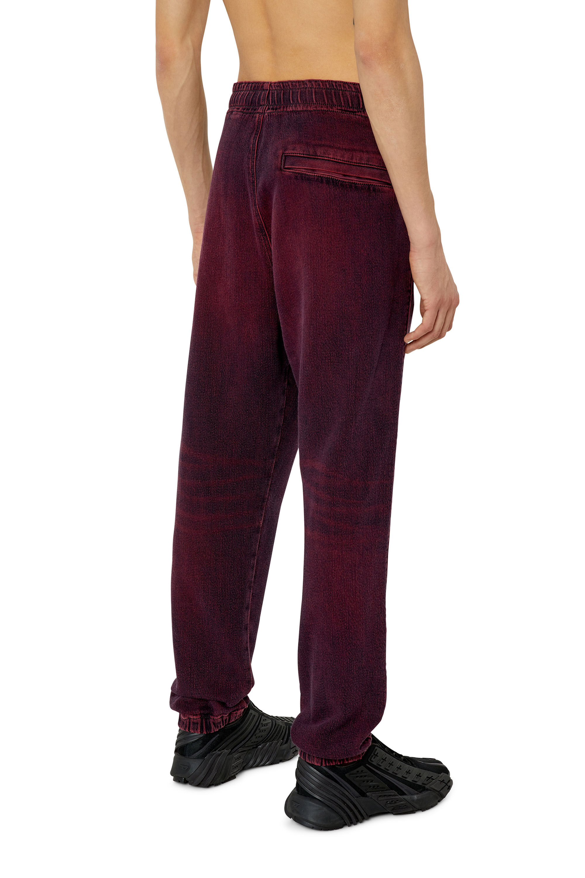 Diesel - D-Lab Track Denim 09G91 Tapered, Burgunderrot - Image 4