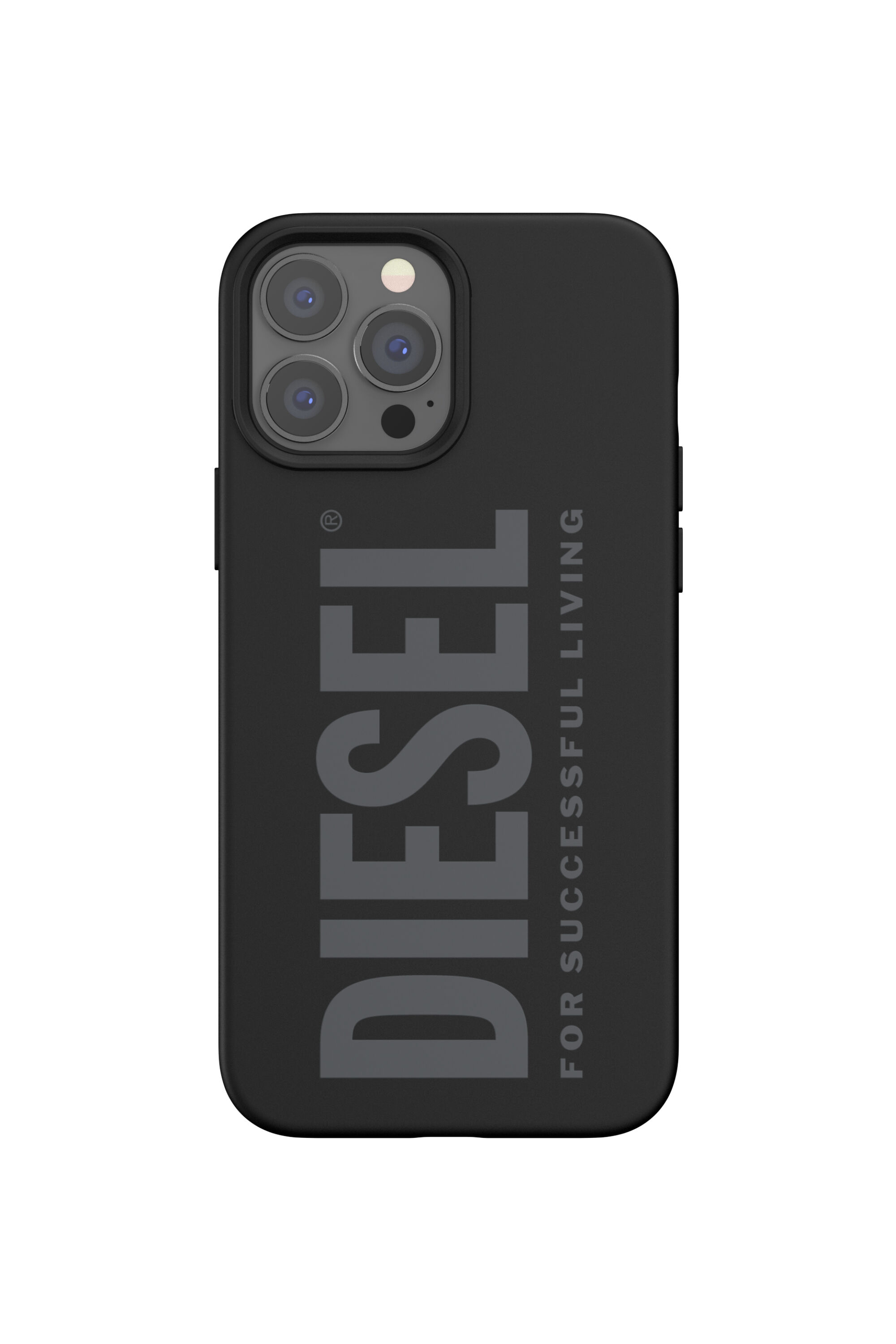 Diesel - 47164 SILICONE CASE, Unisex Silikon Case für iPhone 13 Pro Max in Schwarz - 2
