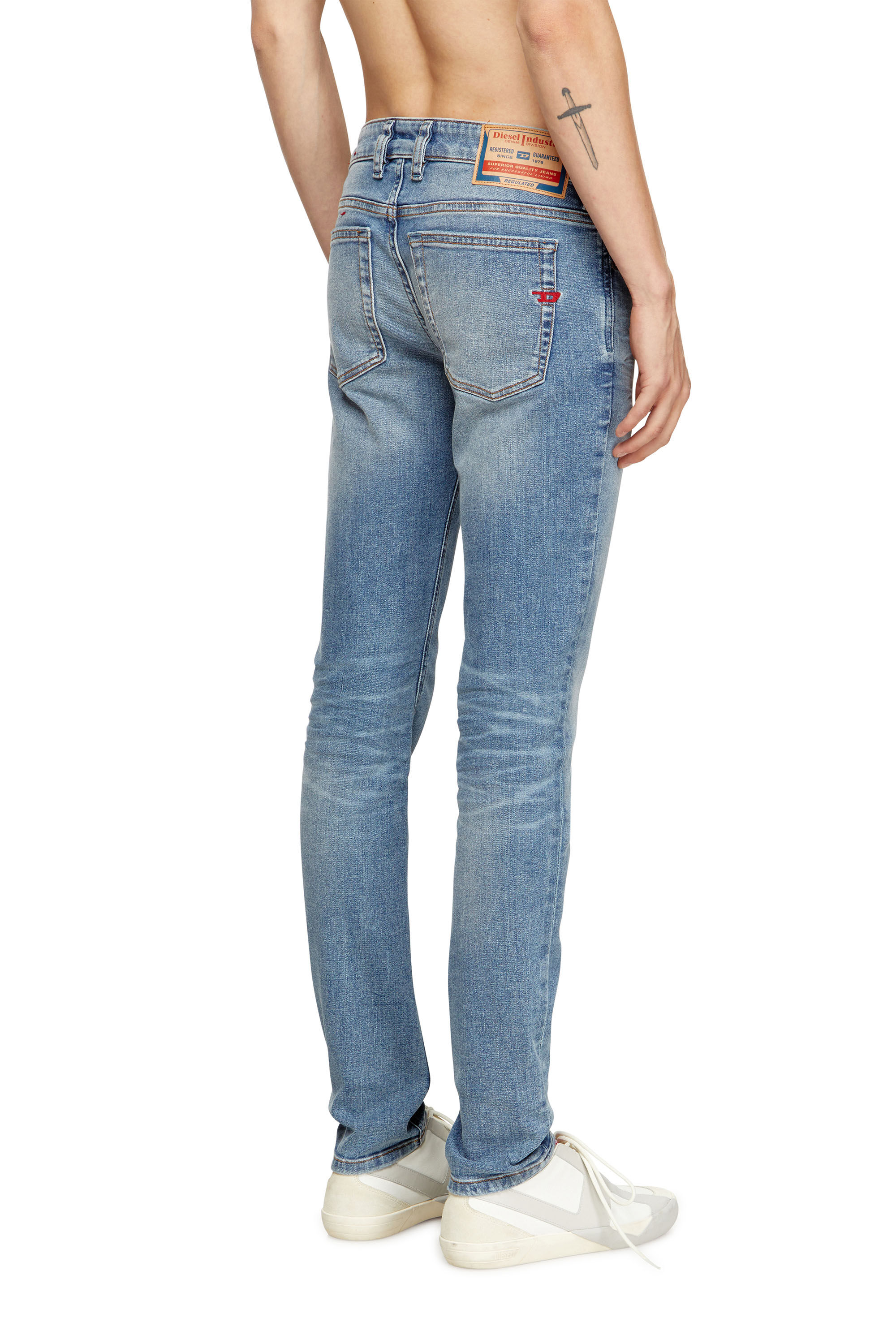 Diesel - Herren Skinny Jeans 1979 Sleenker 0DBDQ, Hellblau - 4