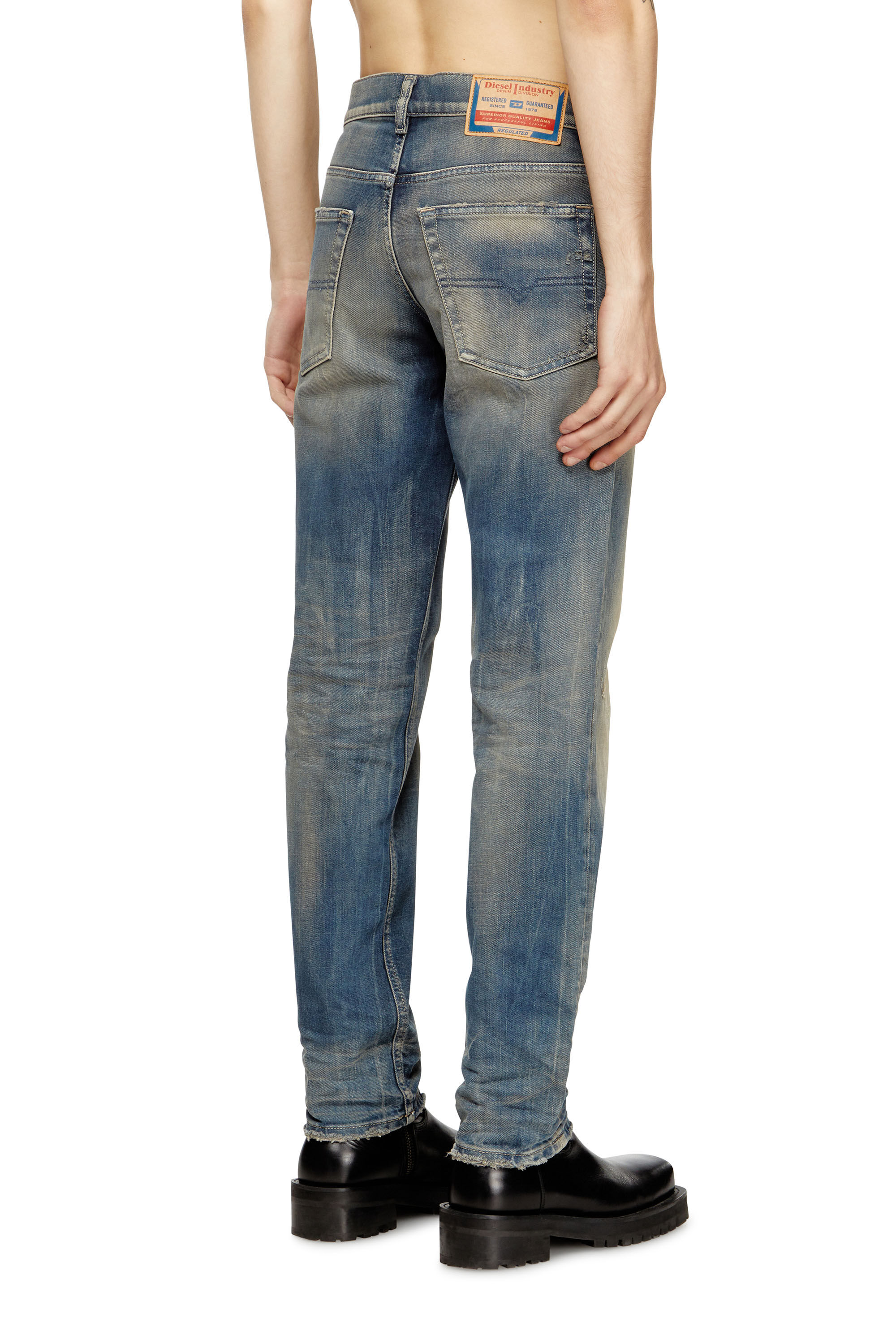 Diesel - Herren Regular Jeans 2023 D-Finitive 09M18, Mittelblau - 4